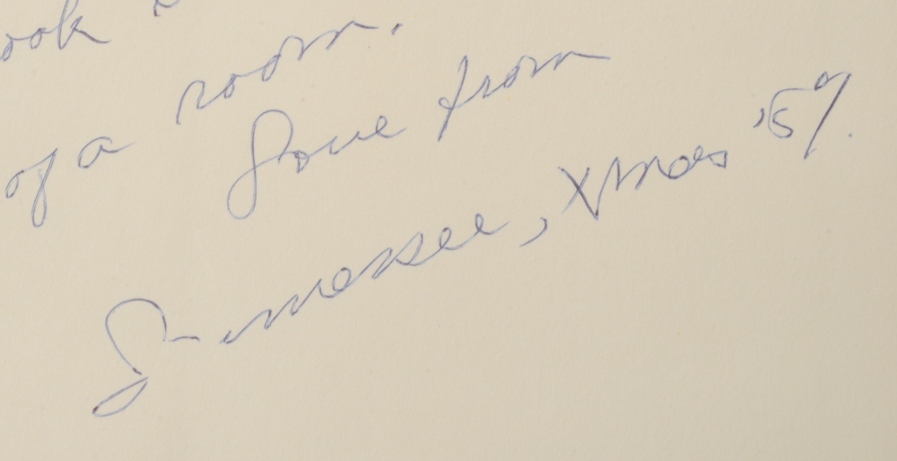 "The Face of the World" by Cecil Beaton signed by Tennessee Williams