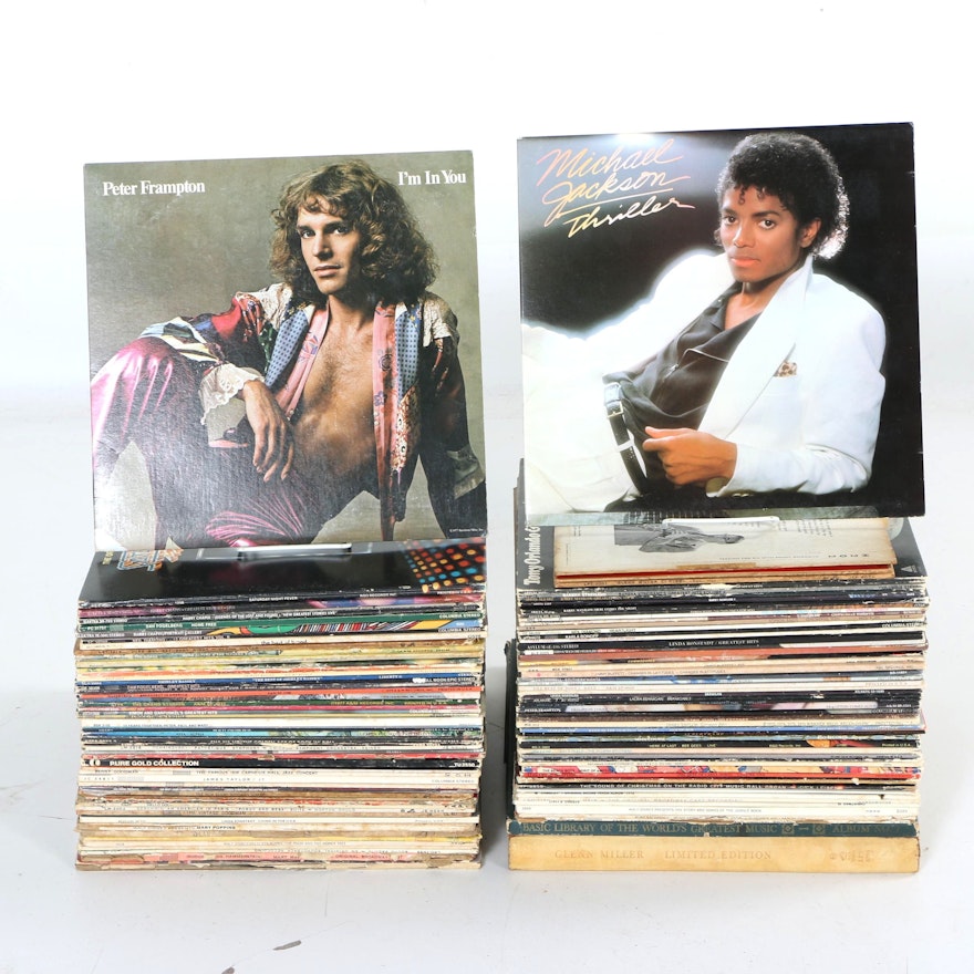 Michael Jackson, Jimmy Buffett and Over 100 Other Rock/Pop LPs