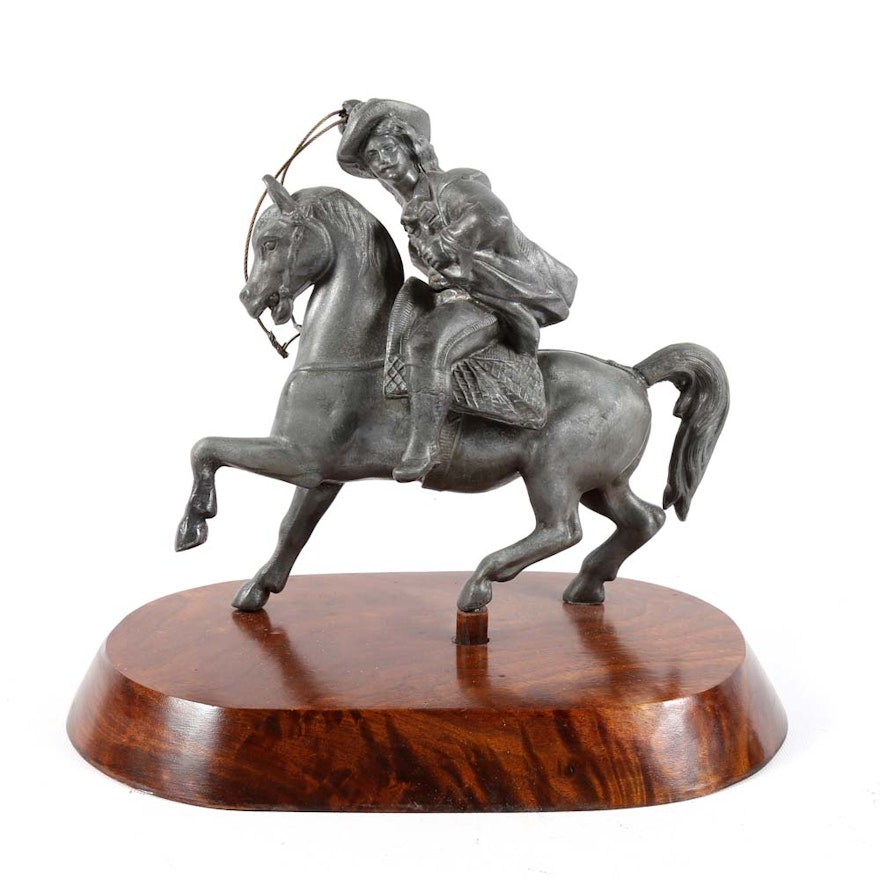 French Spelter Sculpture