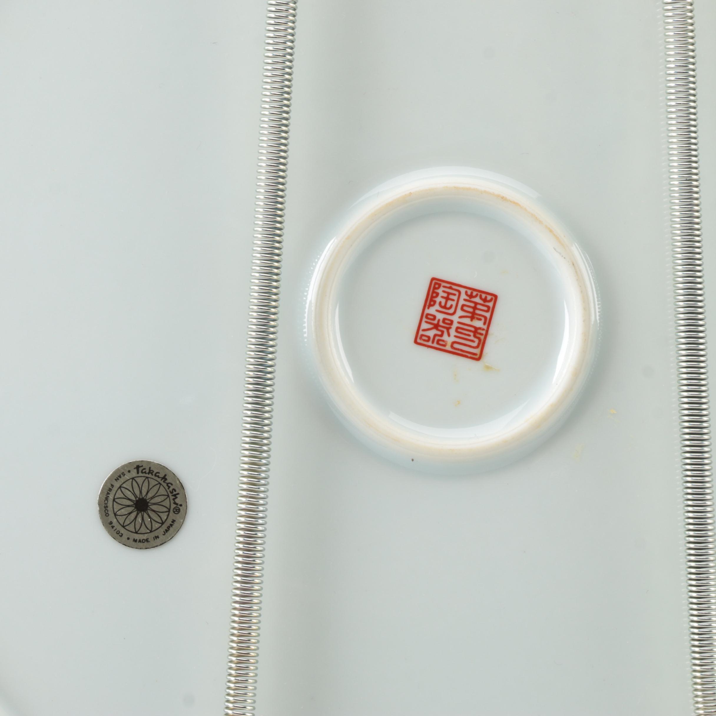 Japanese Imari Plates Including Saji and Takahashi