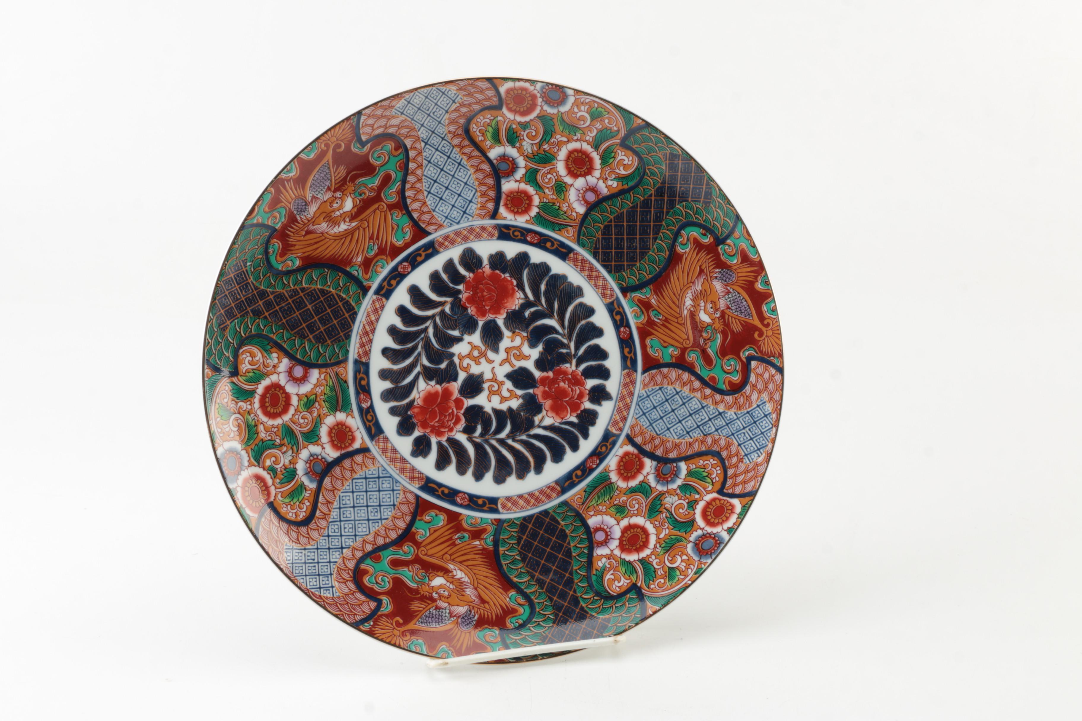 Japanese Imari Plates Including Saji and Takahashi