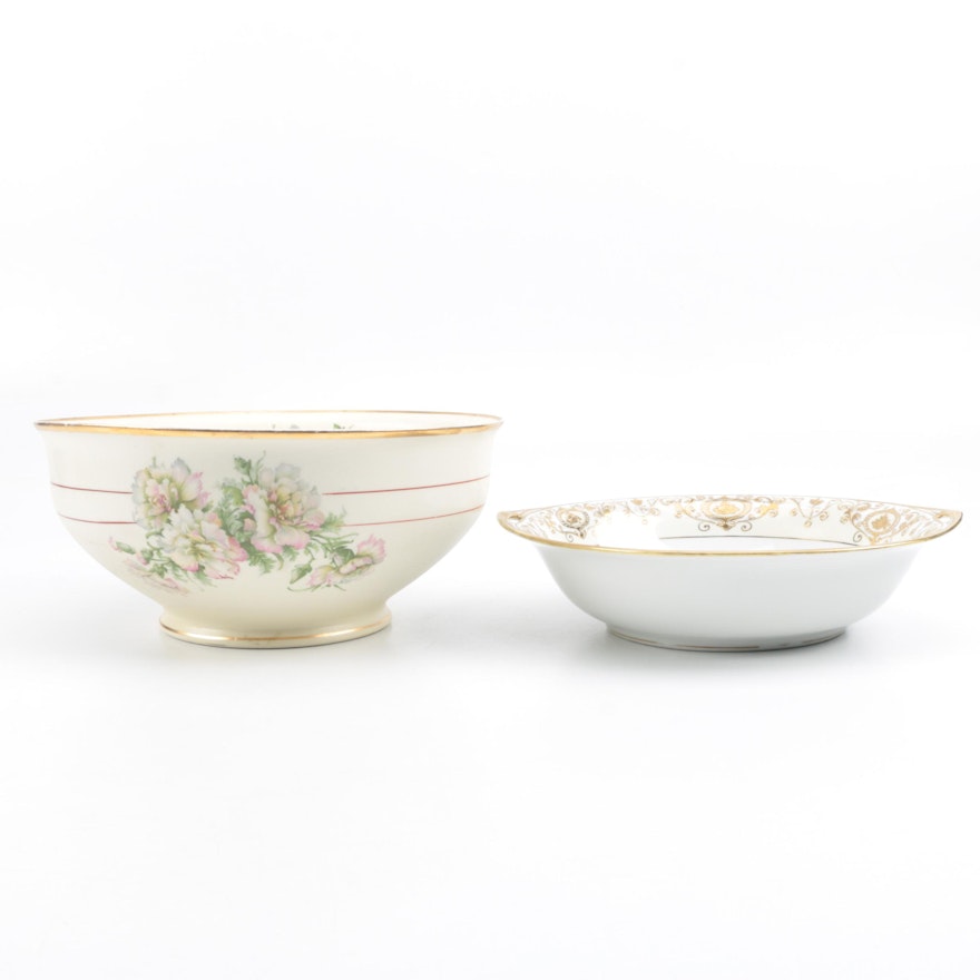 Vintage Porcelain Bowls including Nippon
