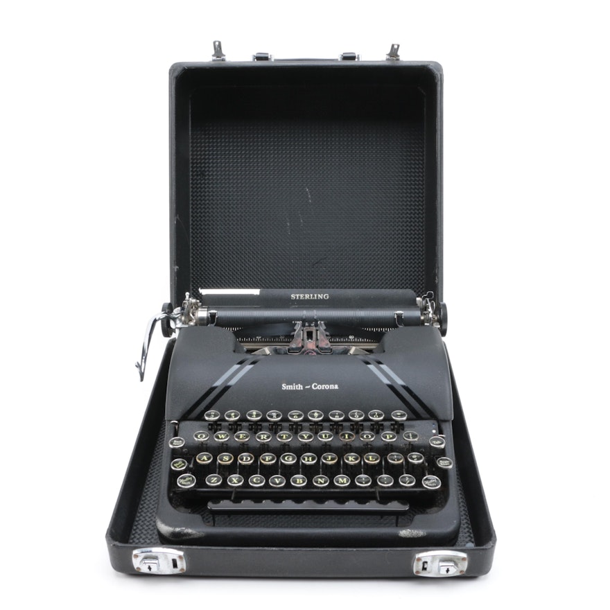 Smith-Corona "Sterling" Typewriter