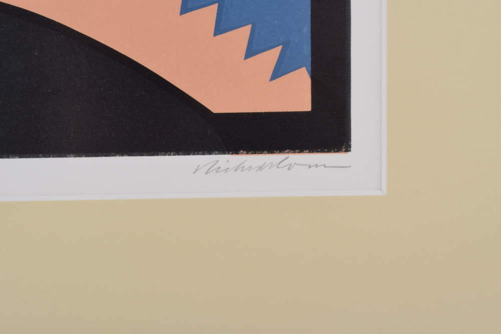 Richard Conn Limited Edition Serigraph "Cityshapes III"