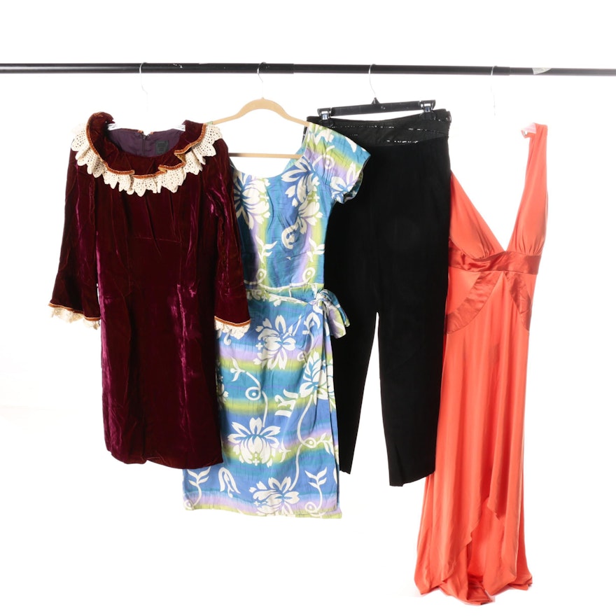 Women's Vintage Inspired Dresses and Cropped Pants