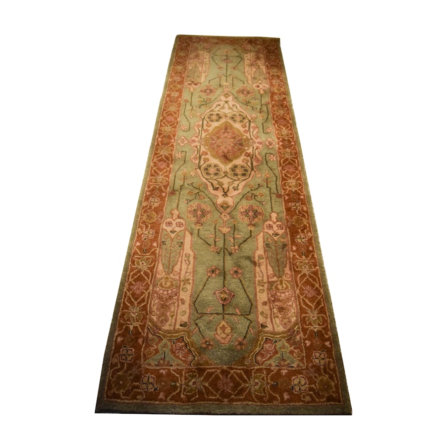 Power-Loomed Persian Style Wool Carpet Runner by Nourison