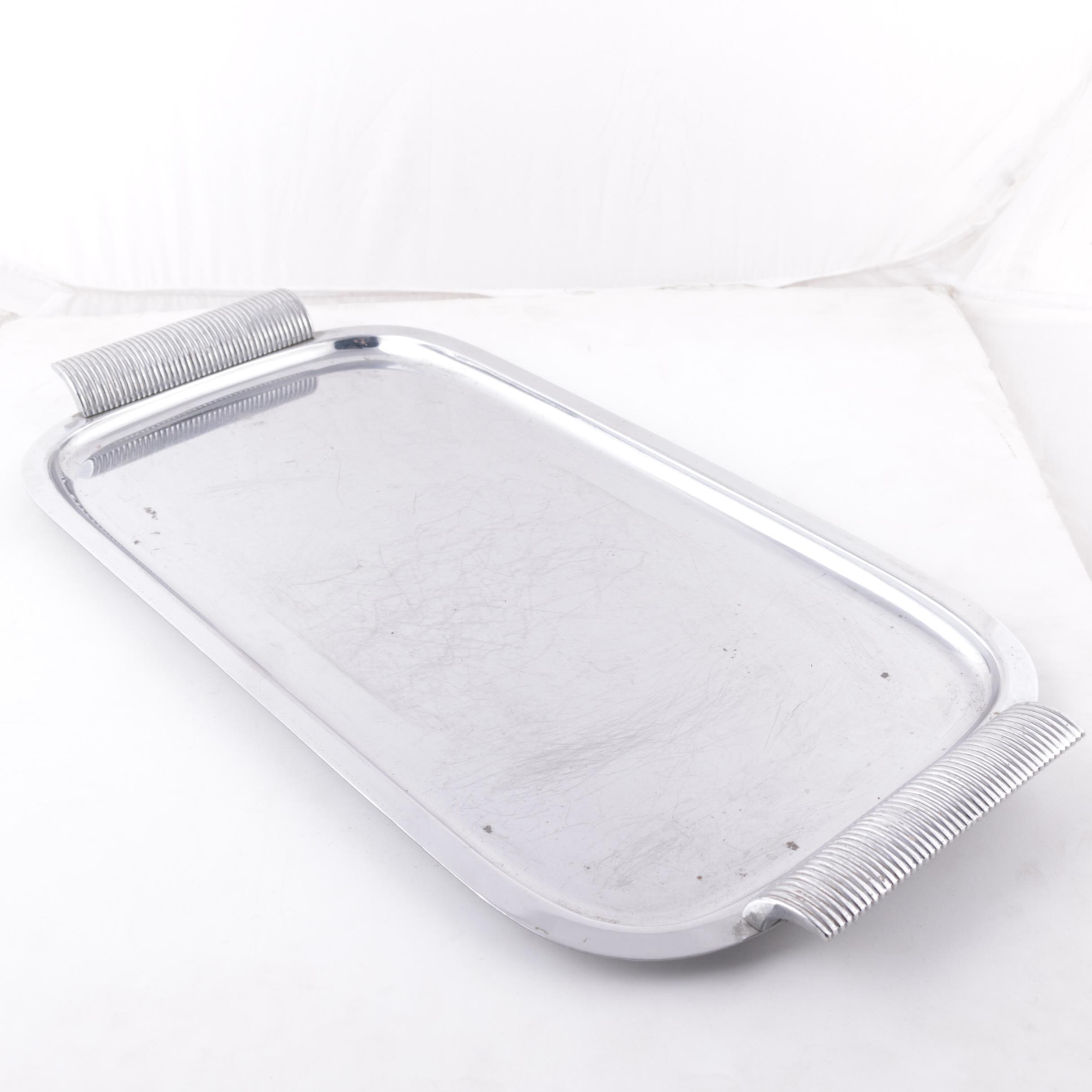 1930s Art Deco Manning Bowman "Harmony" Percolator and Additional Serviceware