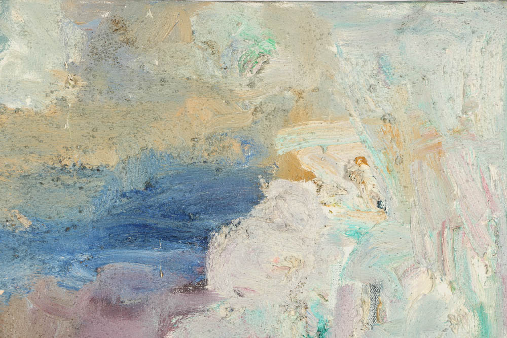 Louis Papp Abstract Oil Painting on Canvas