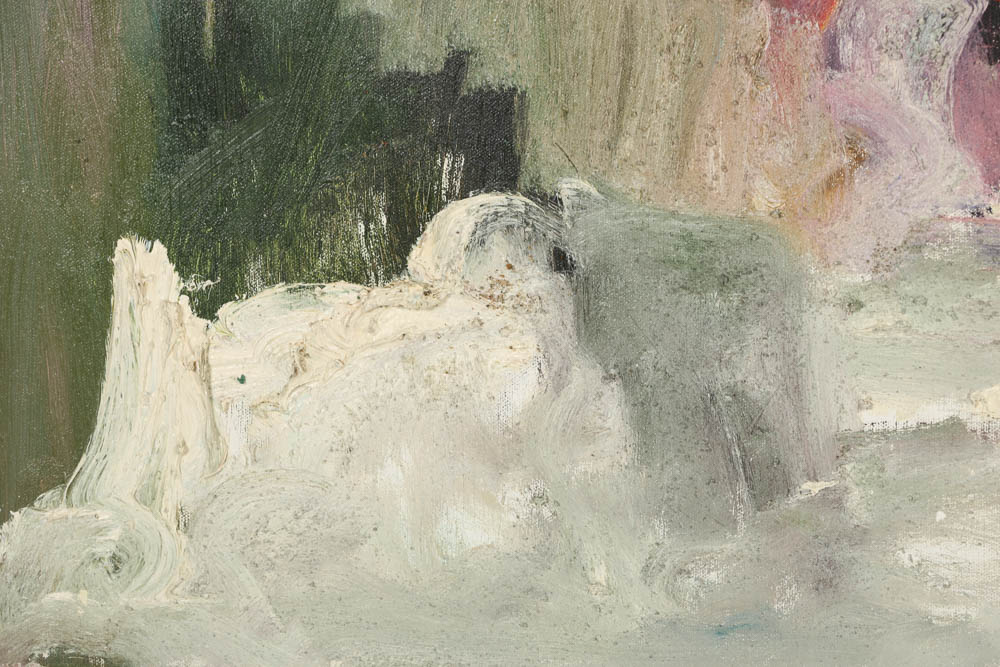 Louis Papp Abstract Oil Painting on Canvas