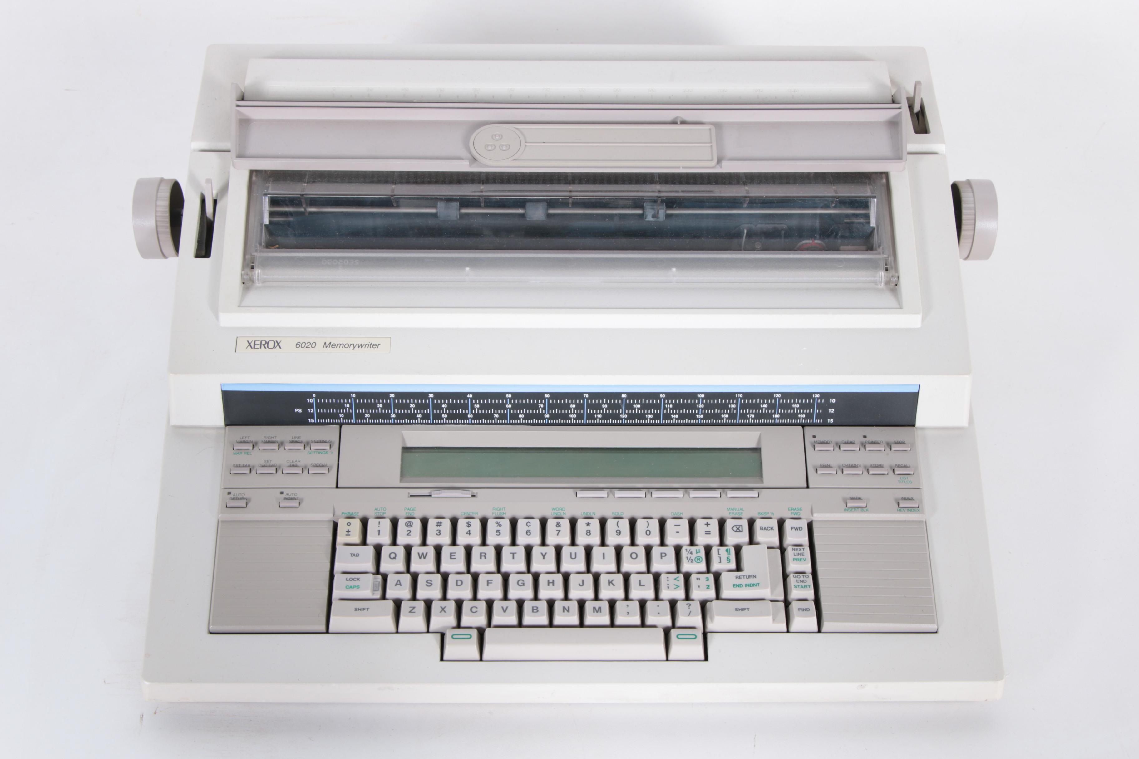 Xerox 6020 Memorywriter Typewriter