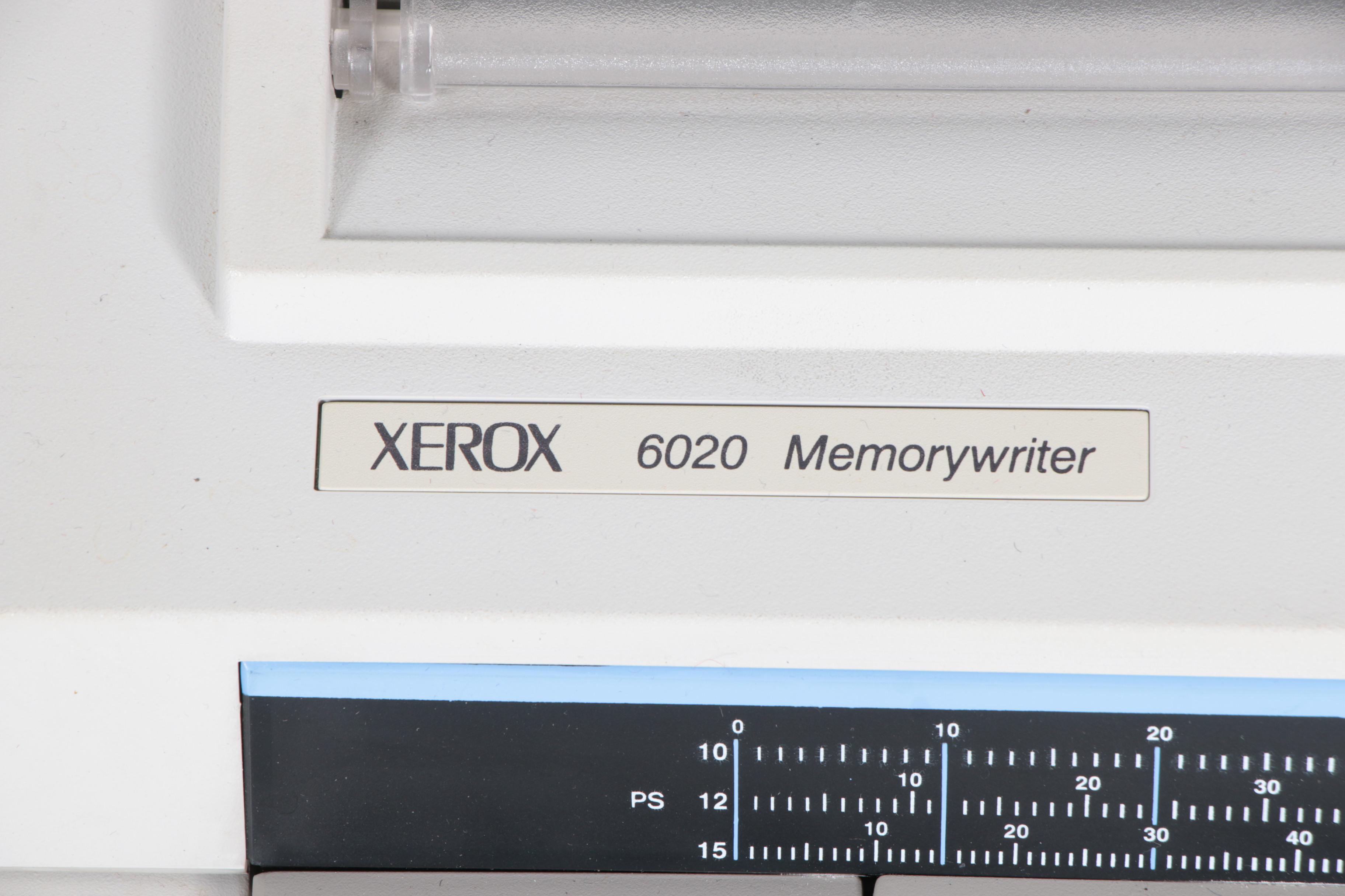 Xerox 6020 Memorywriter Typewriter