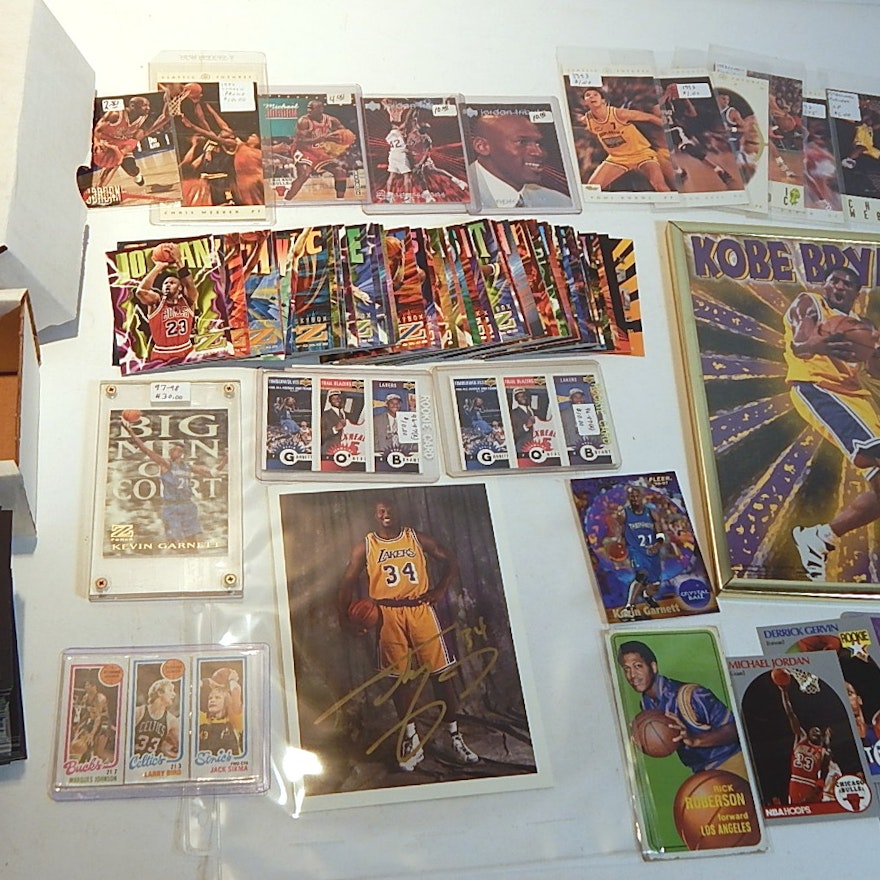 Basketball Card and Memorabilia Collection