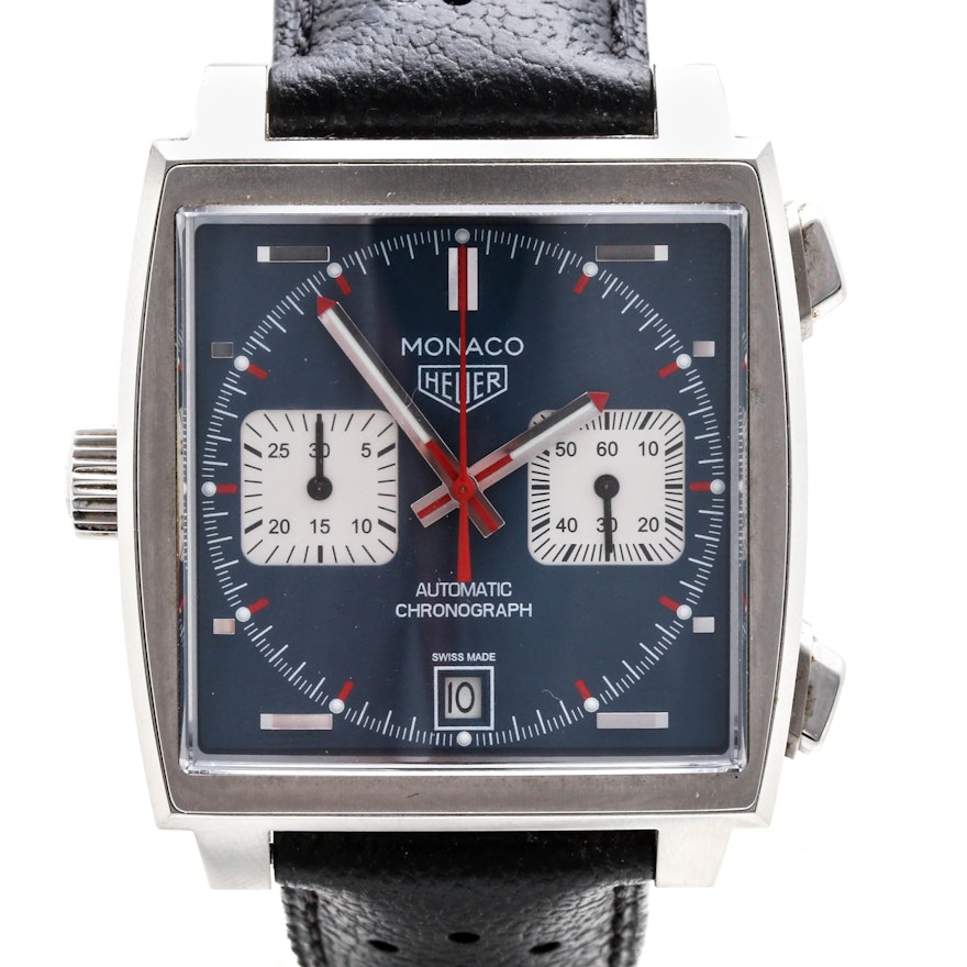 TAG Heuer 'Monaco' Automatic Chronograph Wristwatch