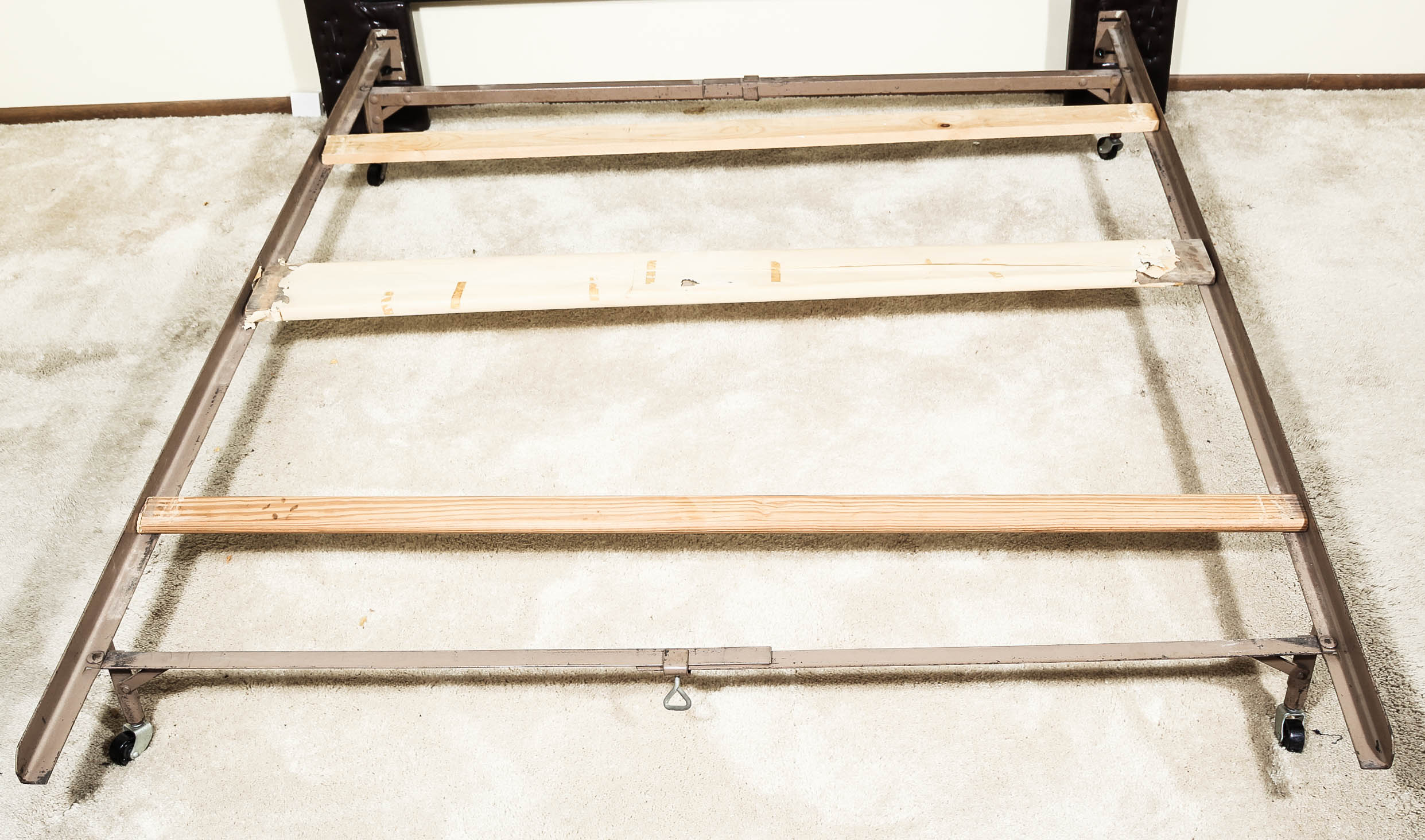 Contemporary Headboard with Hollywood Frame