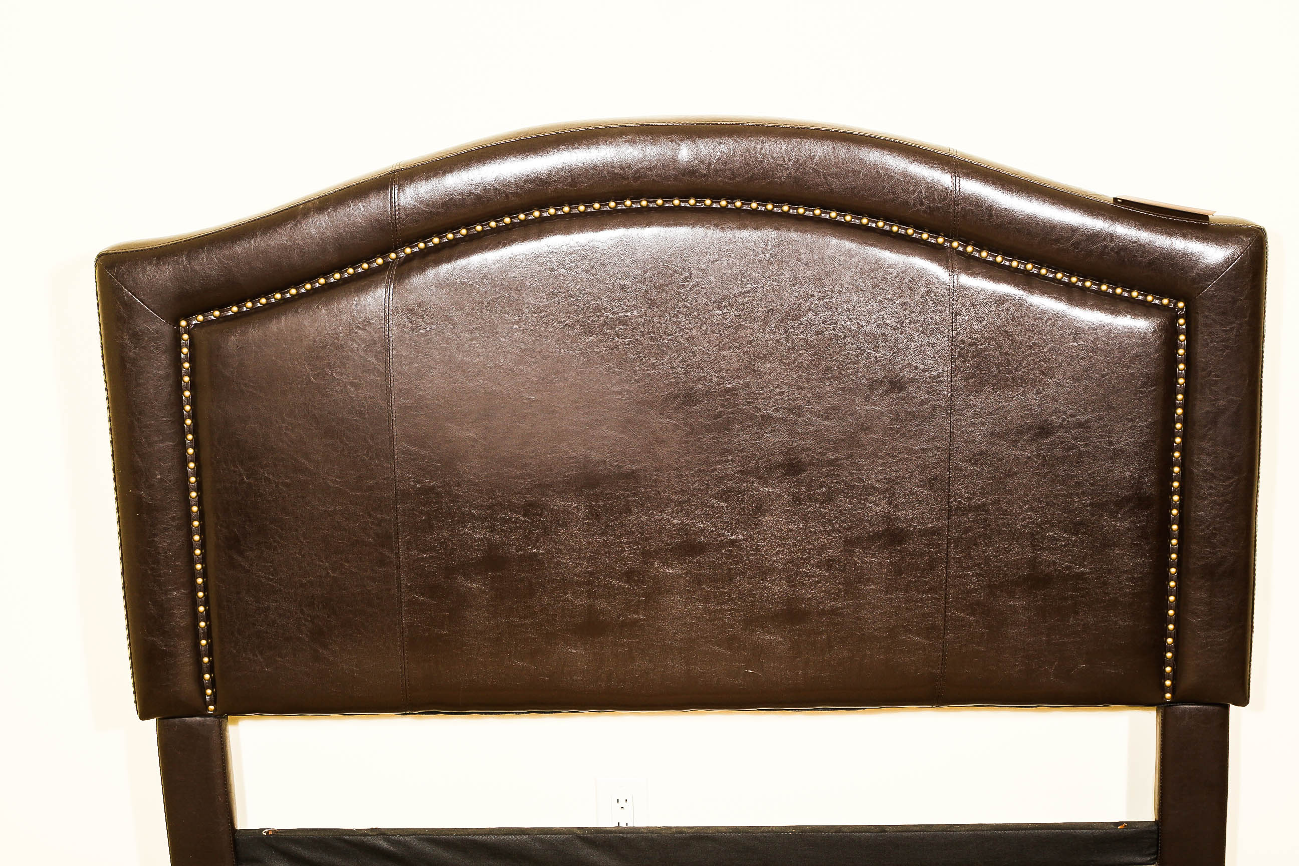 Contemporary Headboard with Hollywood Frame