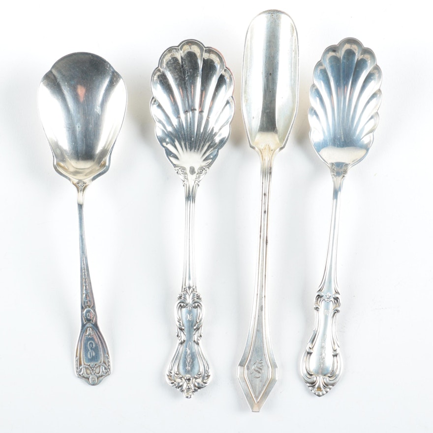 Gorham and Reed & Barton Sterling Silver Serving Utensils
