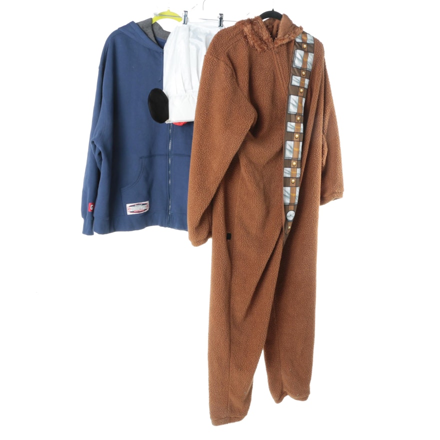 Disney Chewbacca Costume and Dinner Paris Chef Hat