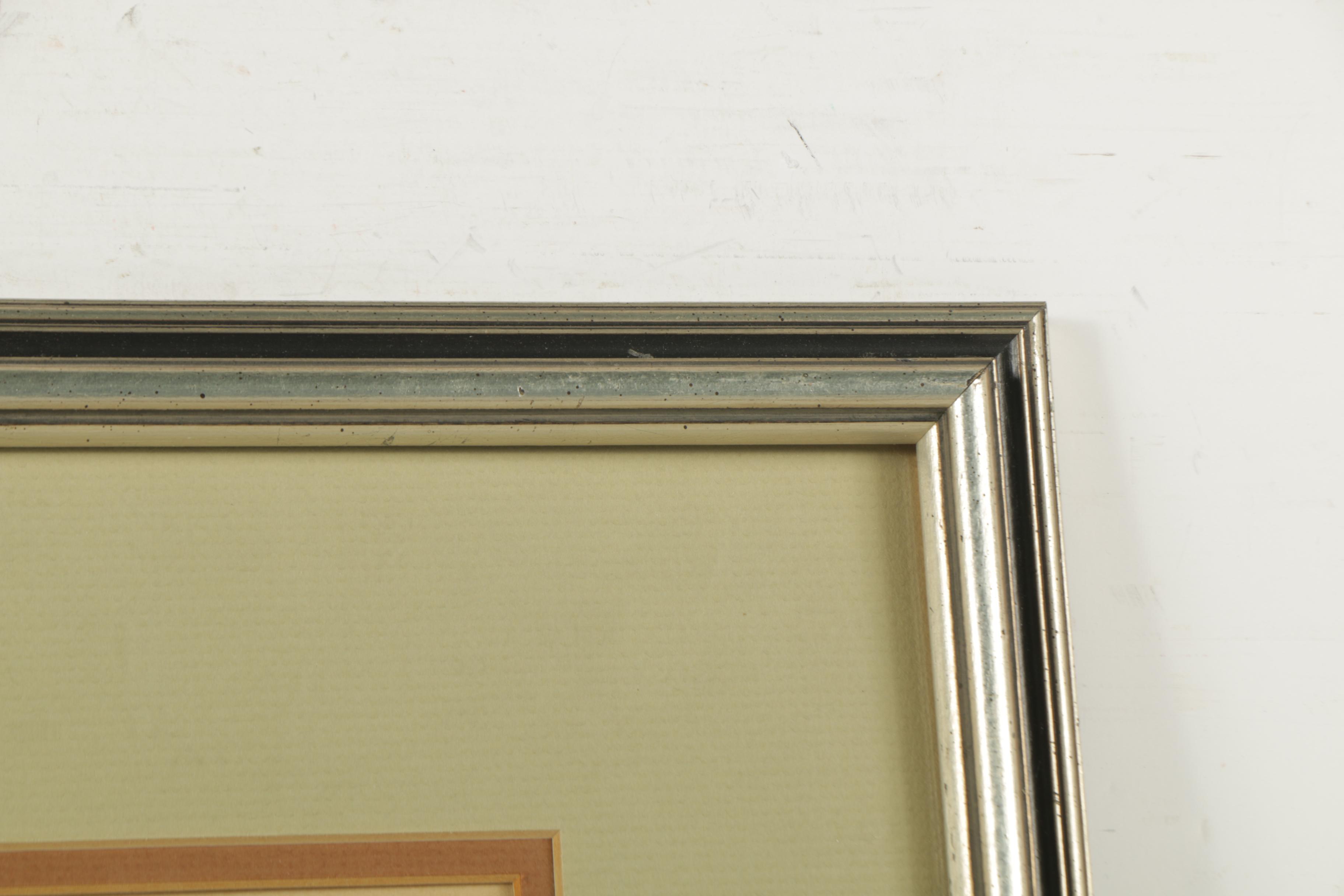 Émile Frederic Nicolle Etchings on Paper of European Architecture