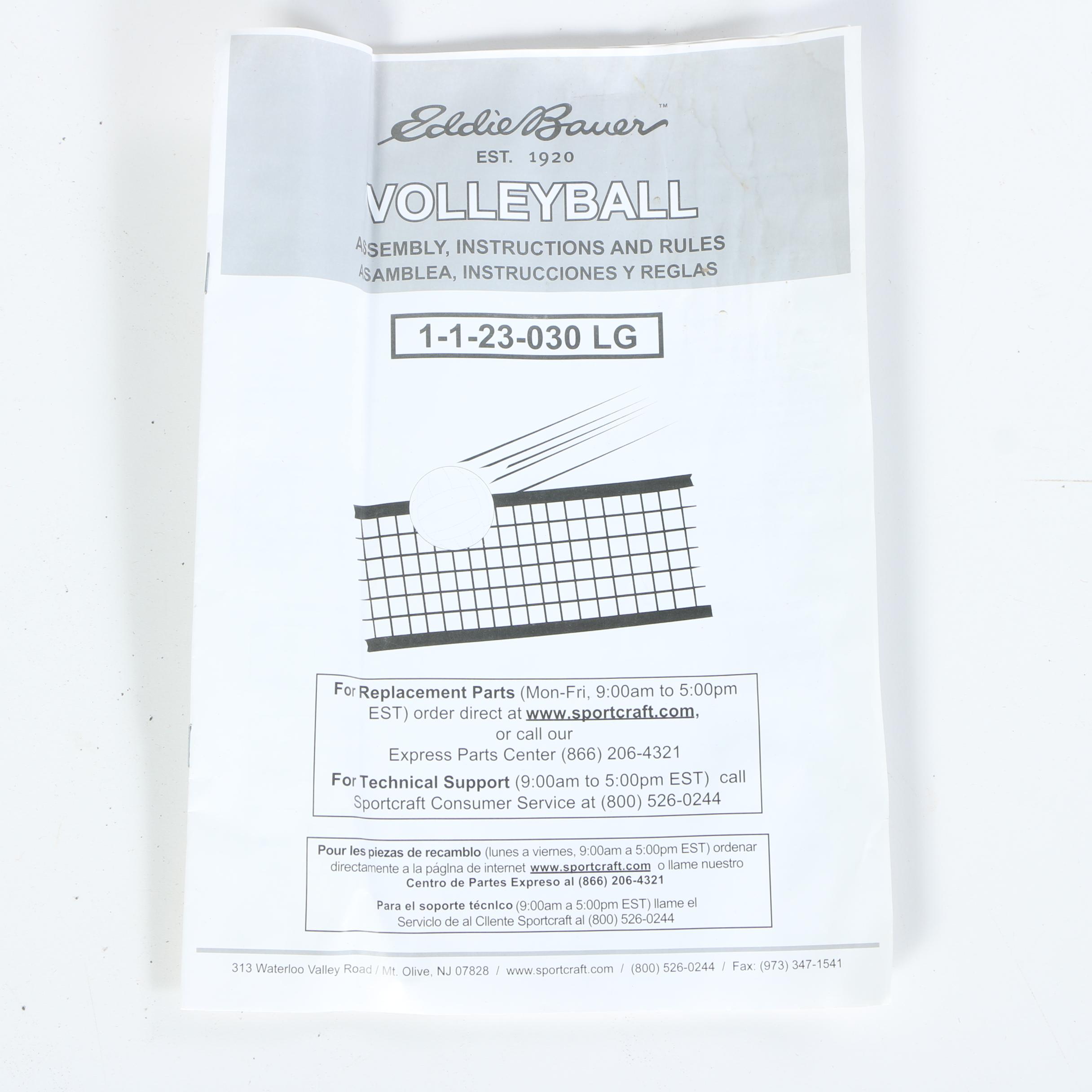 Eddie Bauer Volleyball Net