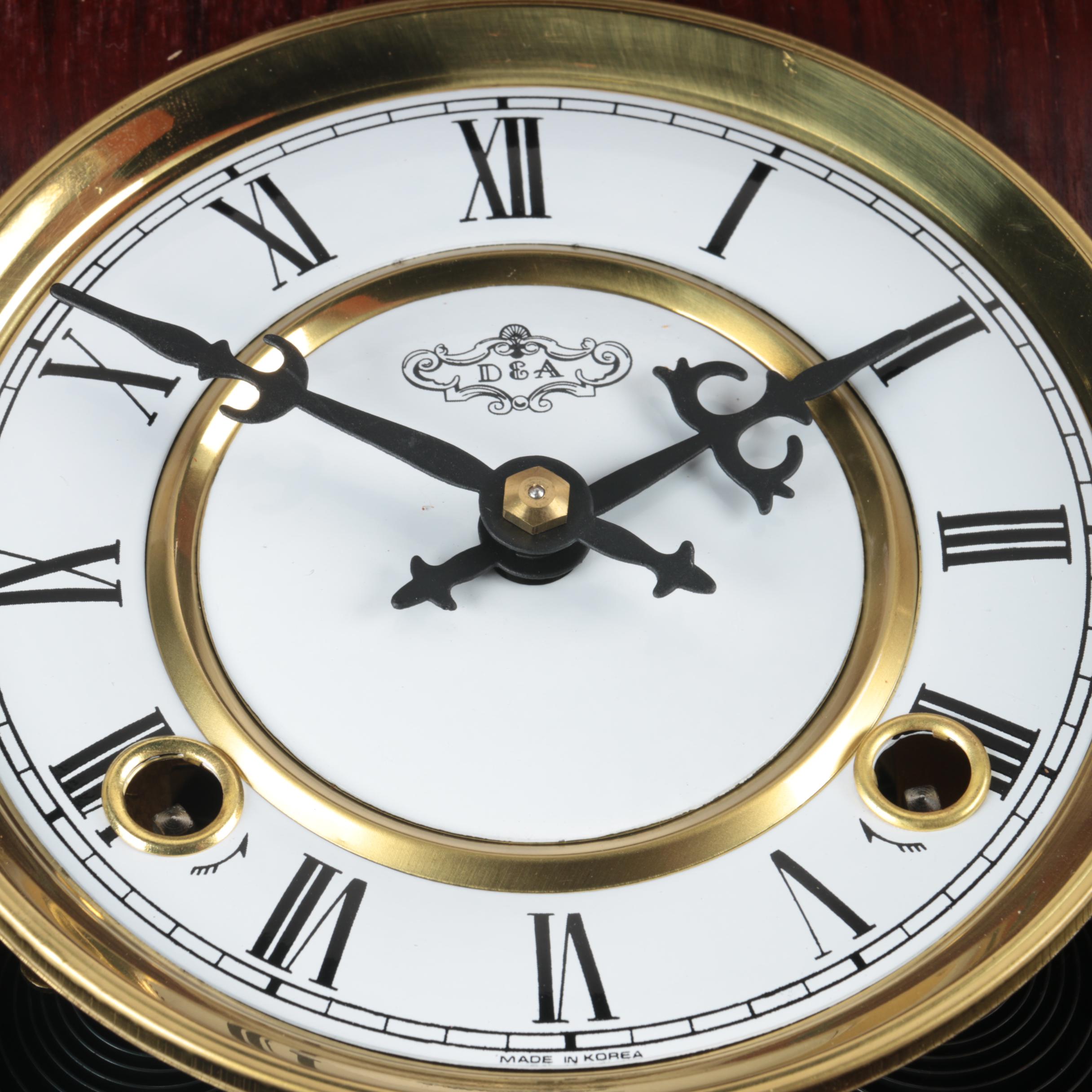 D & A Pendulum Wall Clock