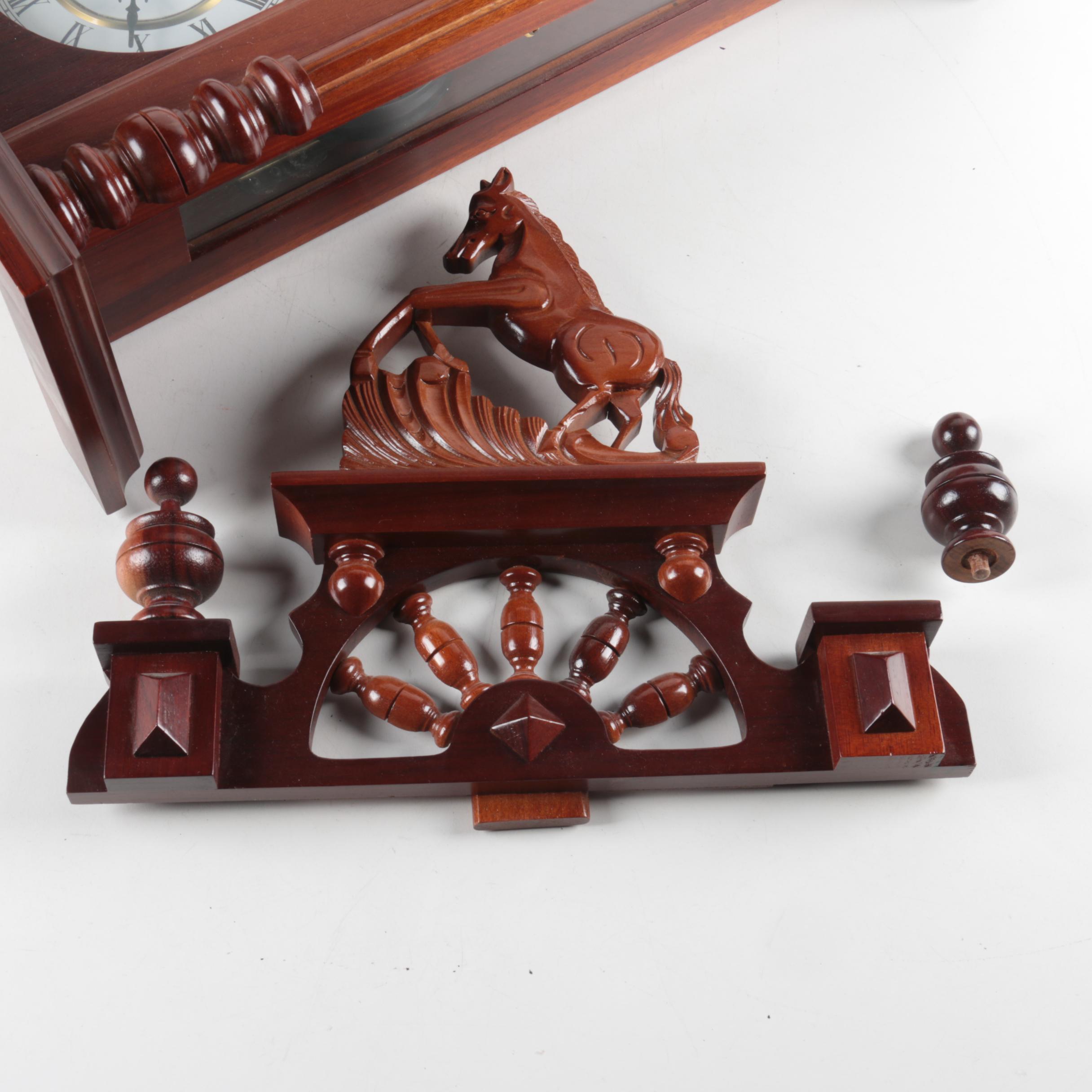 D & A Pendulum Wall Clock