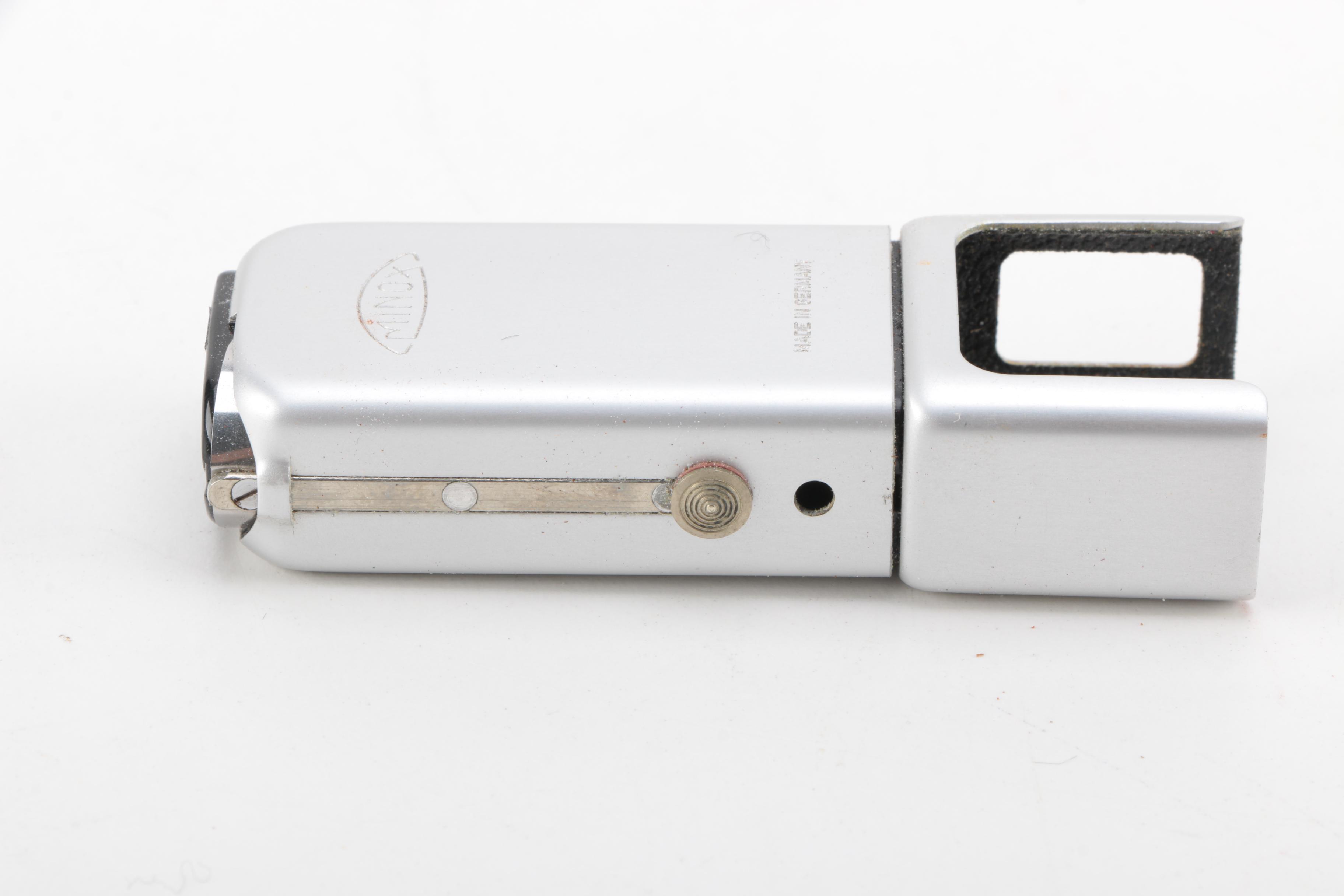 Vintage Minox Wetzlar, Voigtlander, Ansco Lancer, and Kodak Brownie Reflex Cameras