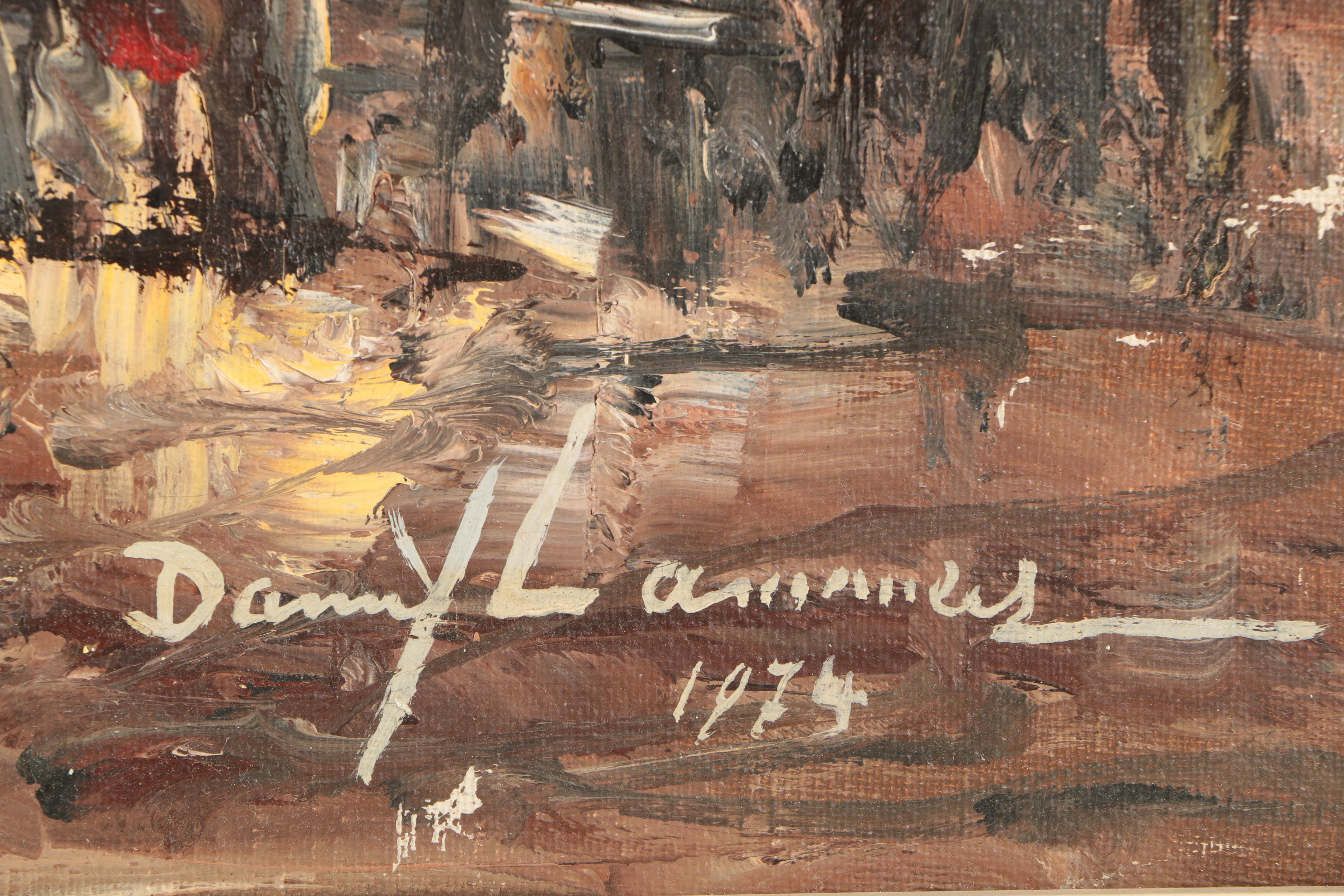 Danny Lammers Oil Painting on Canvas