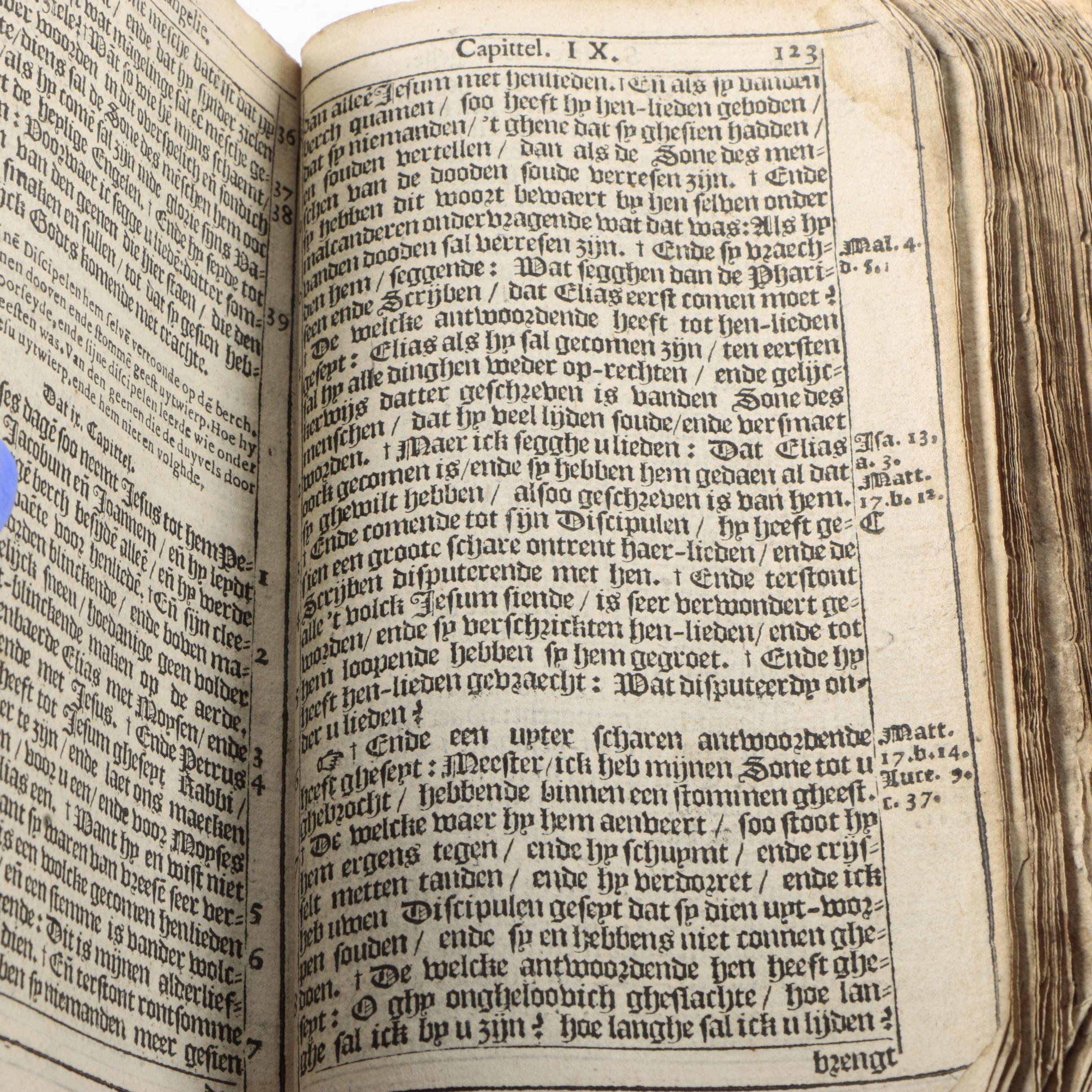 Circa 17th Century Bible