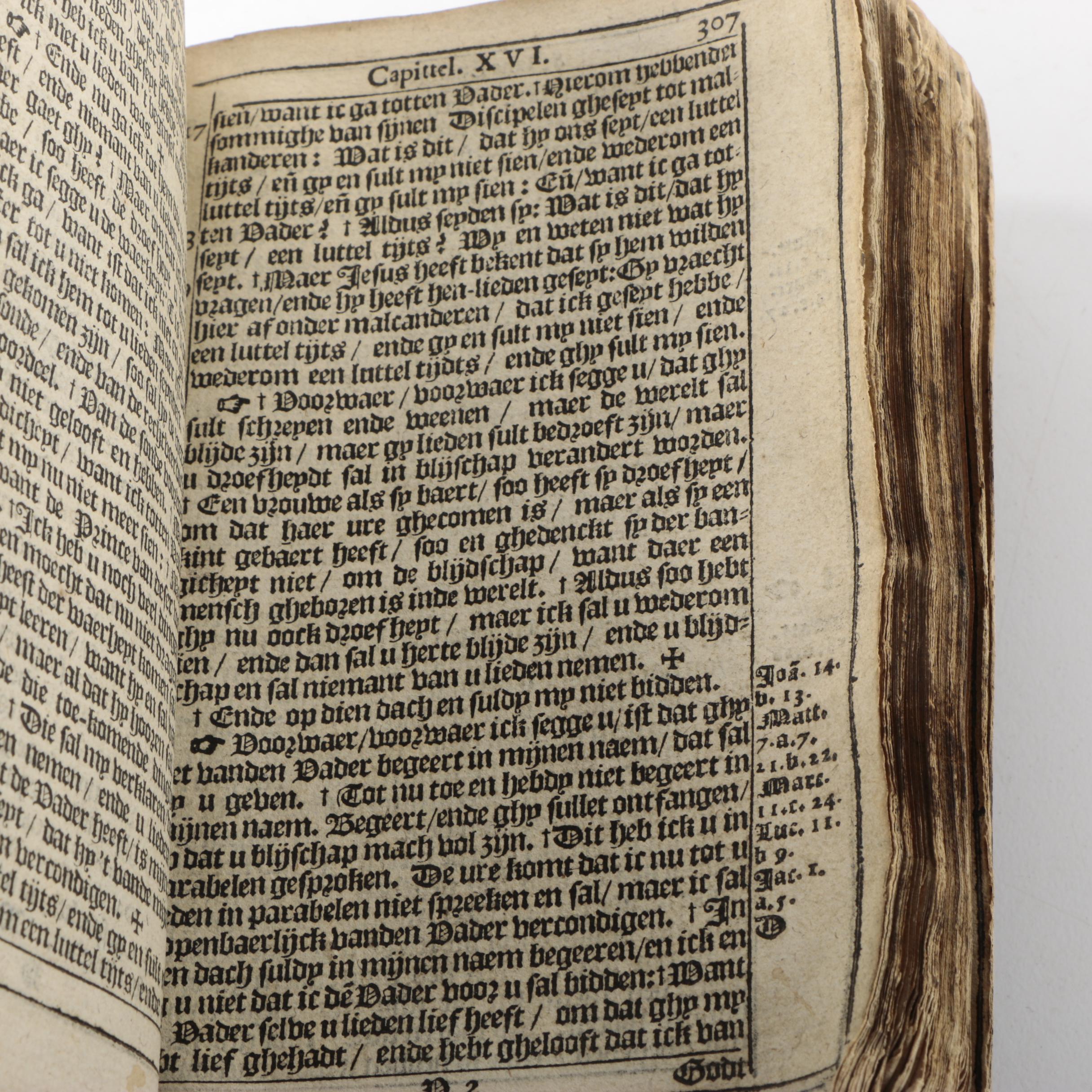 Circa 17th Century Bible