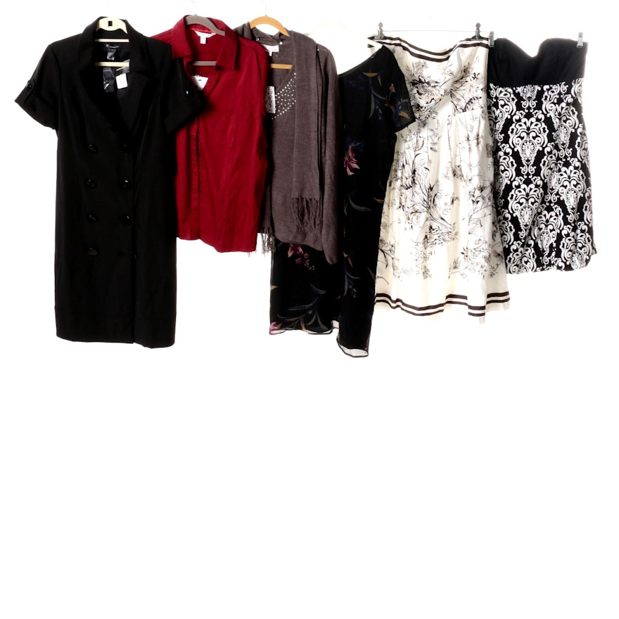 Women's Dresses and Tops Including White House Black Market