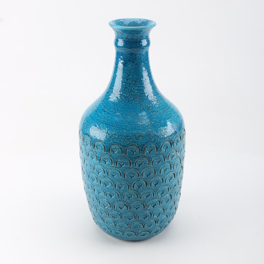 Bitossi-Style Vintage Ceramic Vase