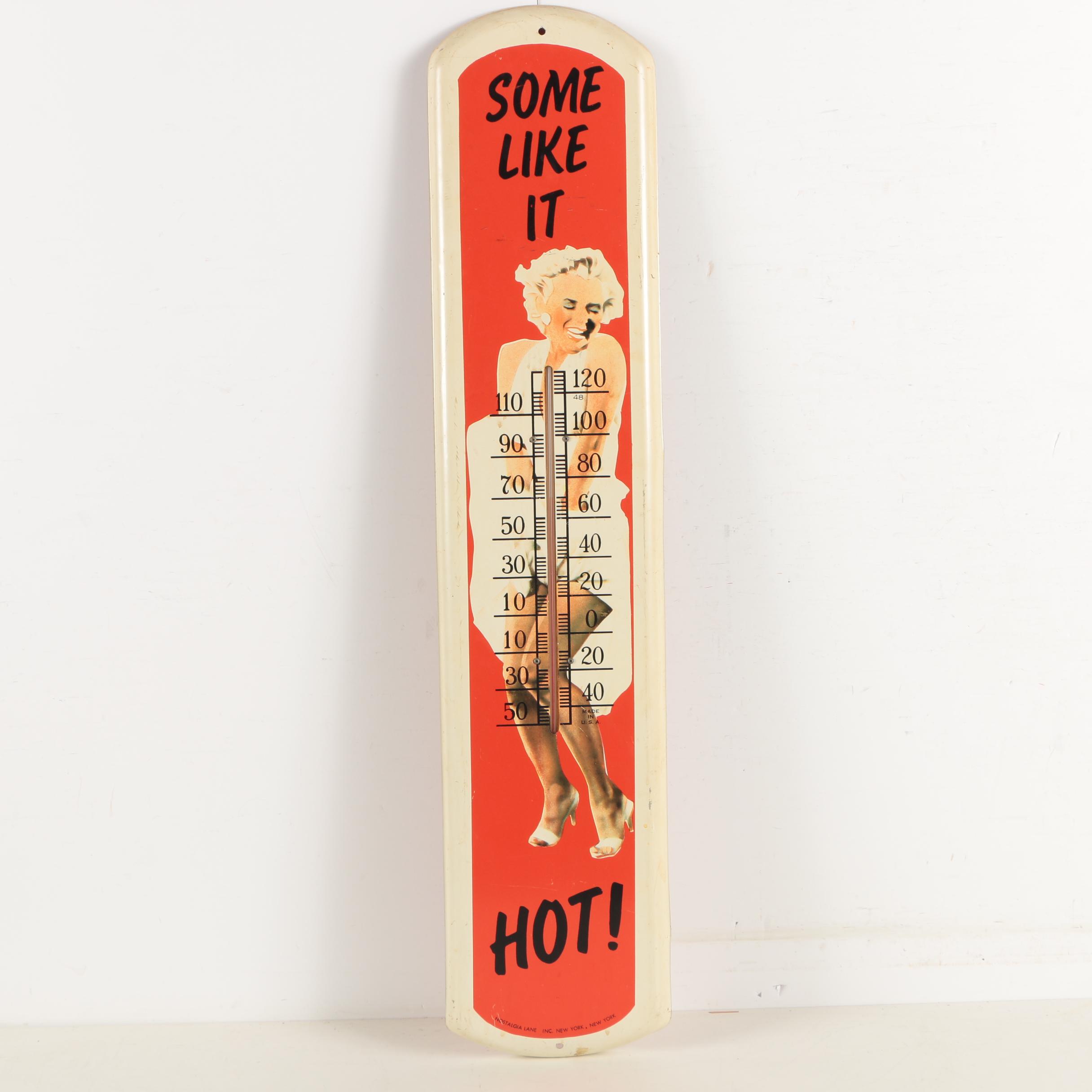 Vintage Marilyn Monroe "Some Like it Hot" Thermometer