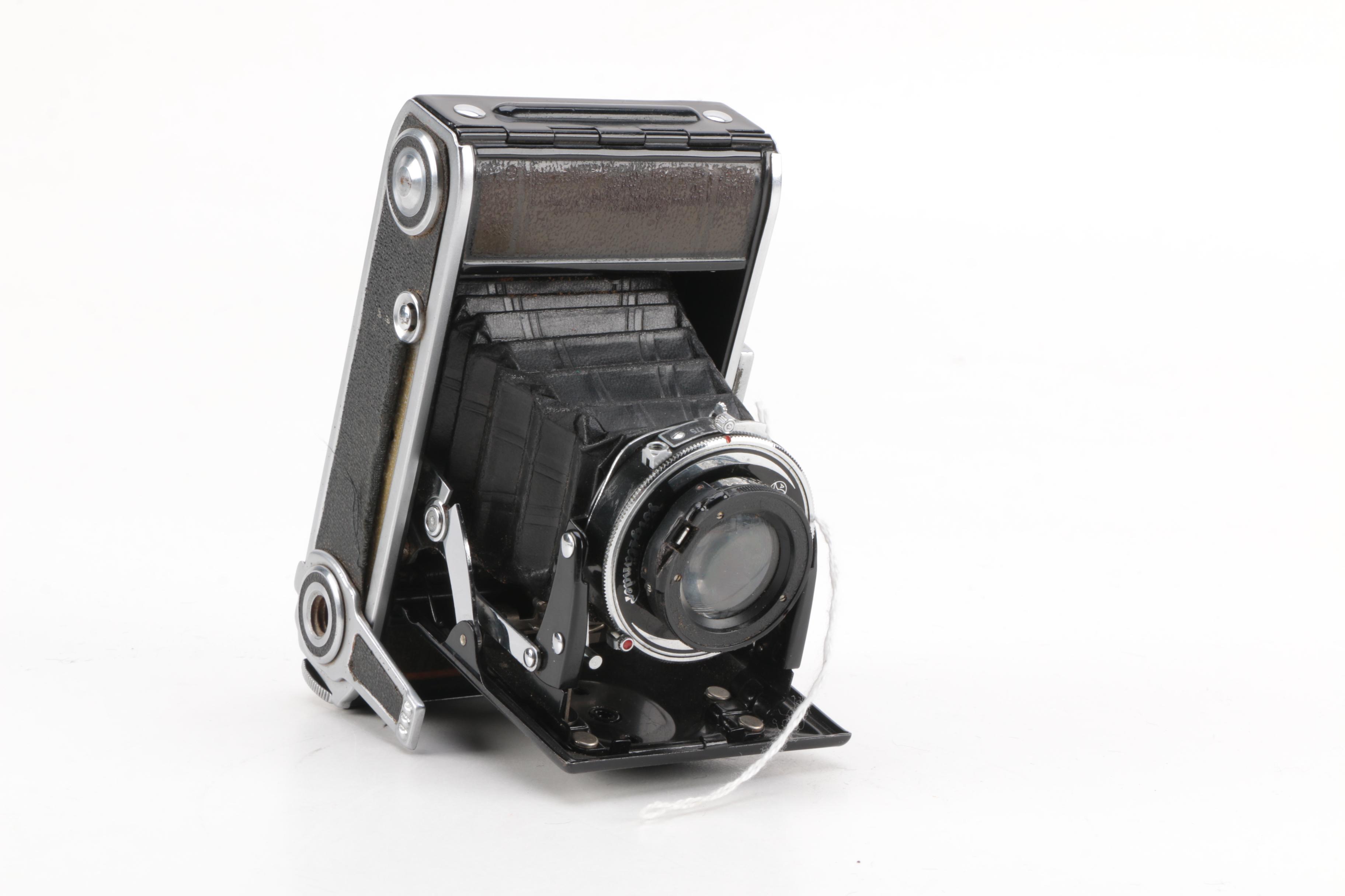 Vintage Minox Wetzlar, Voigtlander, Ansco Lancer, and Kodak Brownie Reflex Cameras