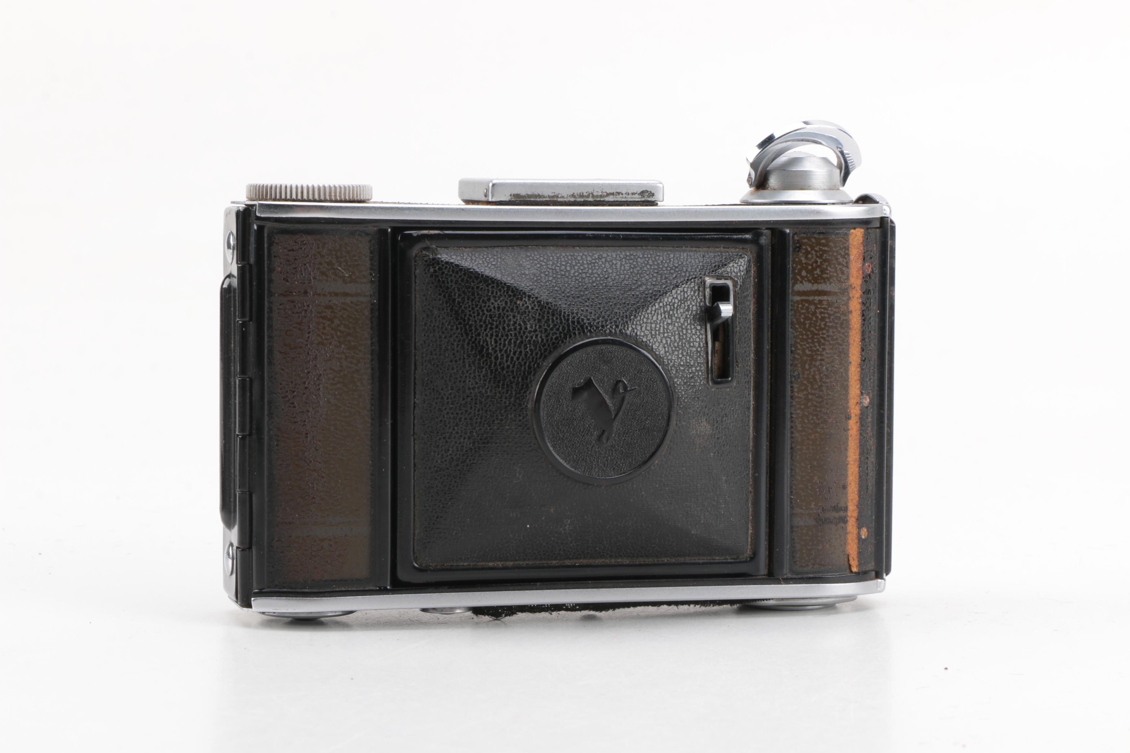 Vintage Minox Wetzlar, Voigtlander, Ansco Lancer, and Kodak Brownie Reflex Cameras