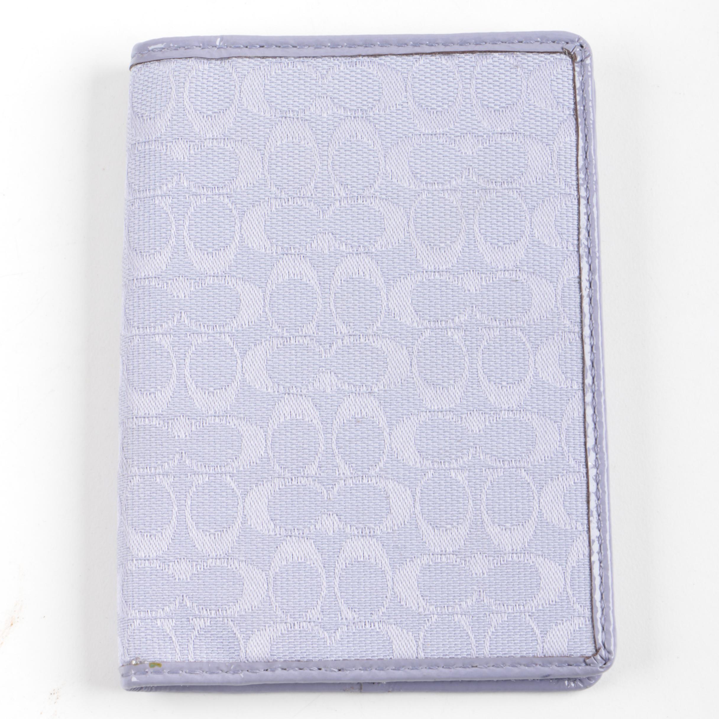 Coach Passport Covers