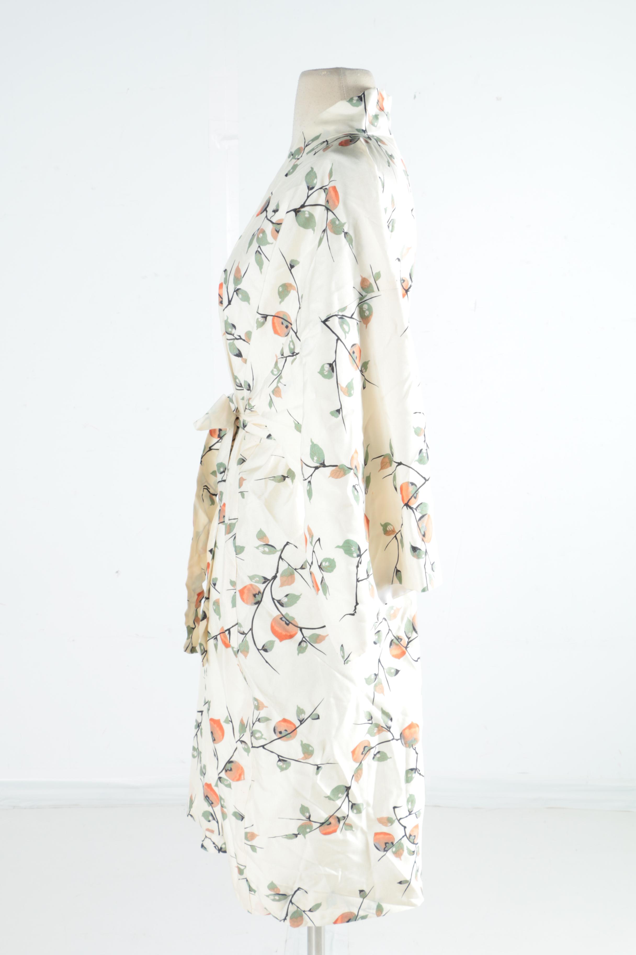 Women's Vintage Silk Robe