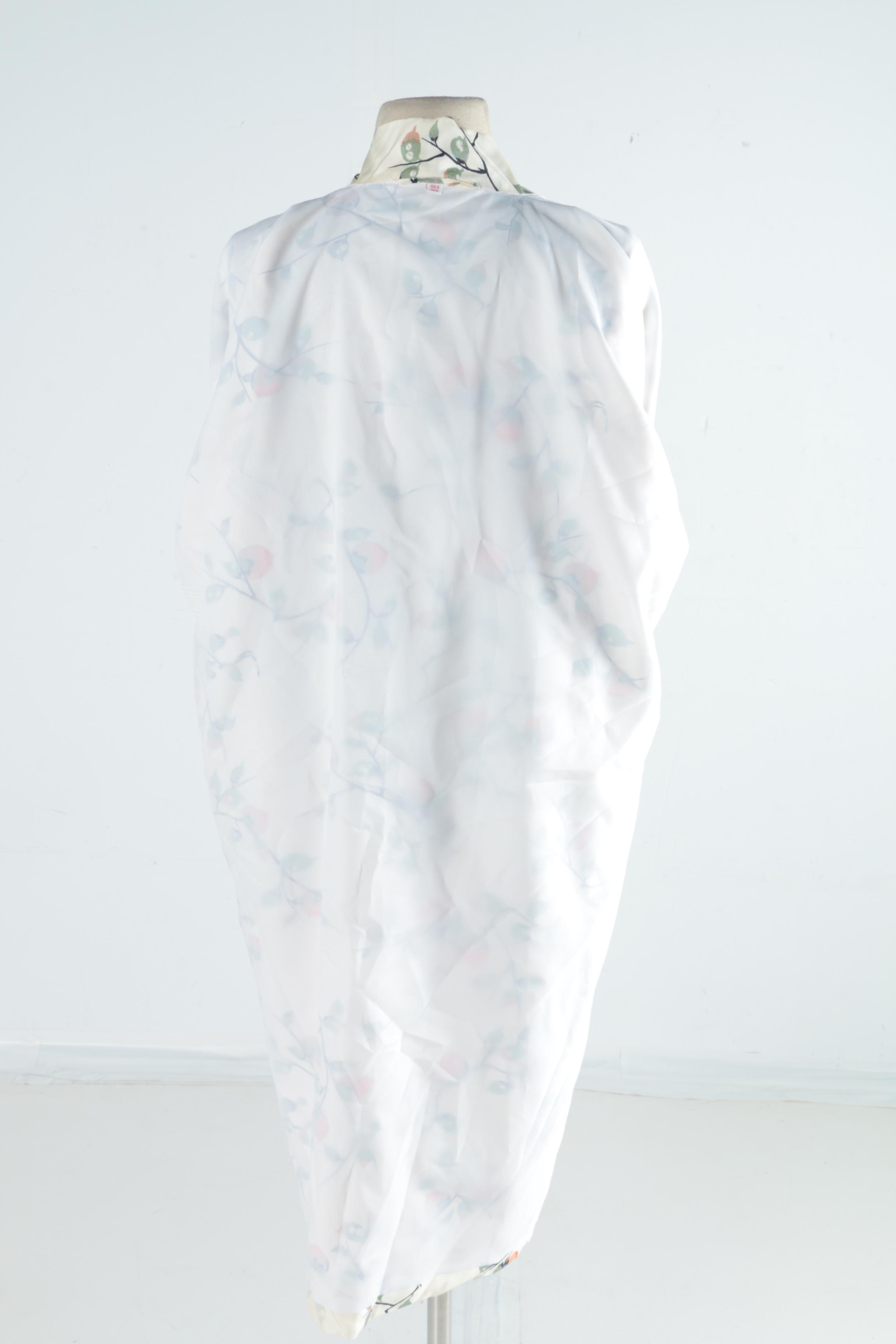 Women's Vintage Silk Robe