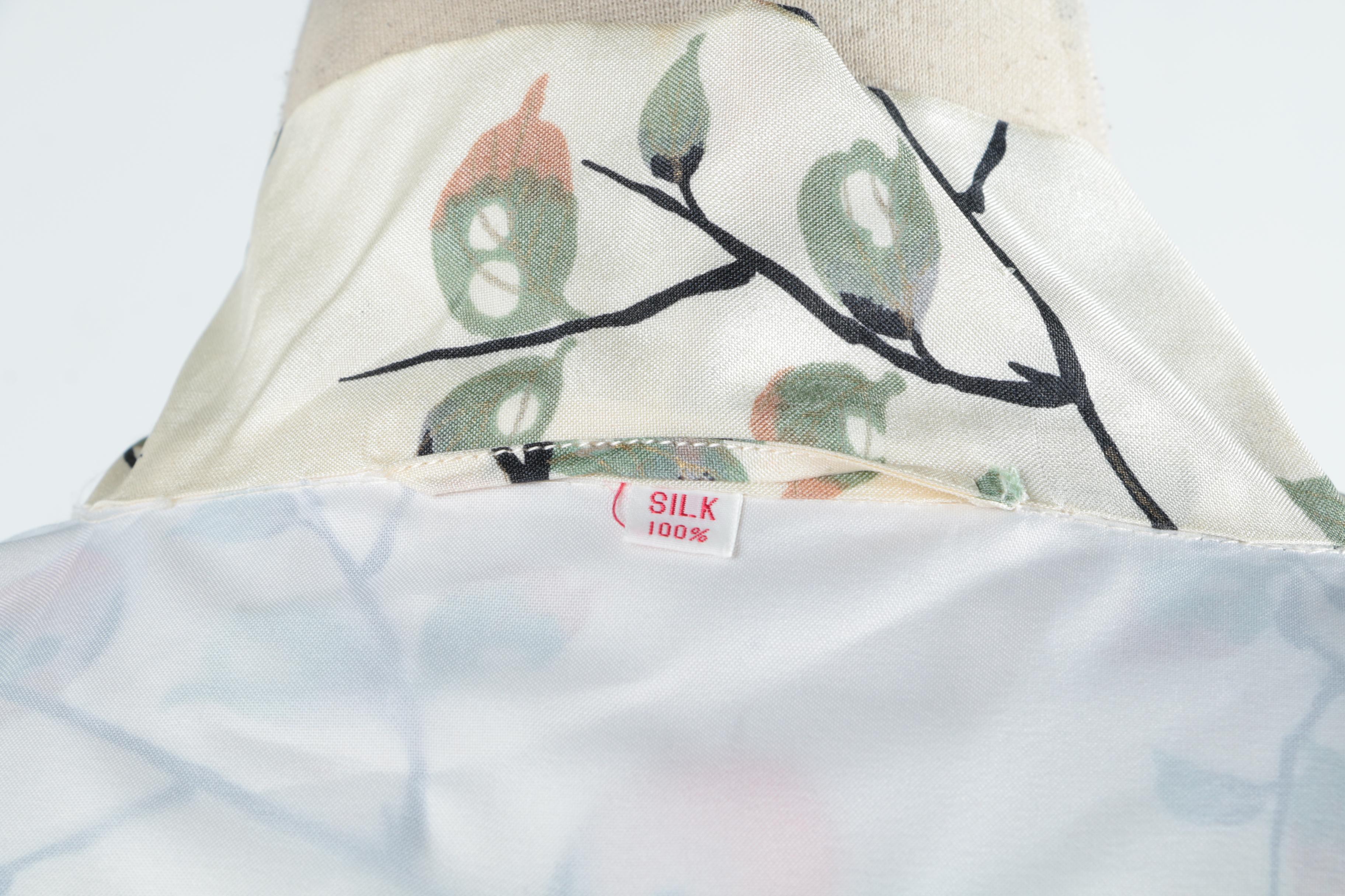 Women's Vintage Silk Robe