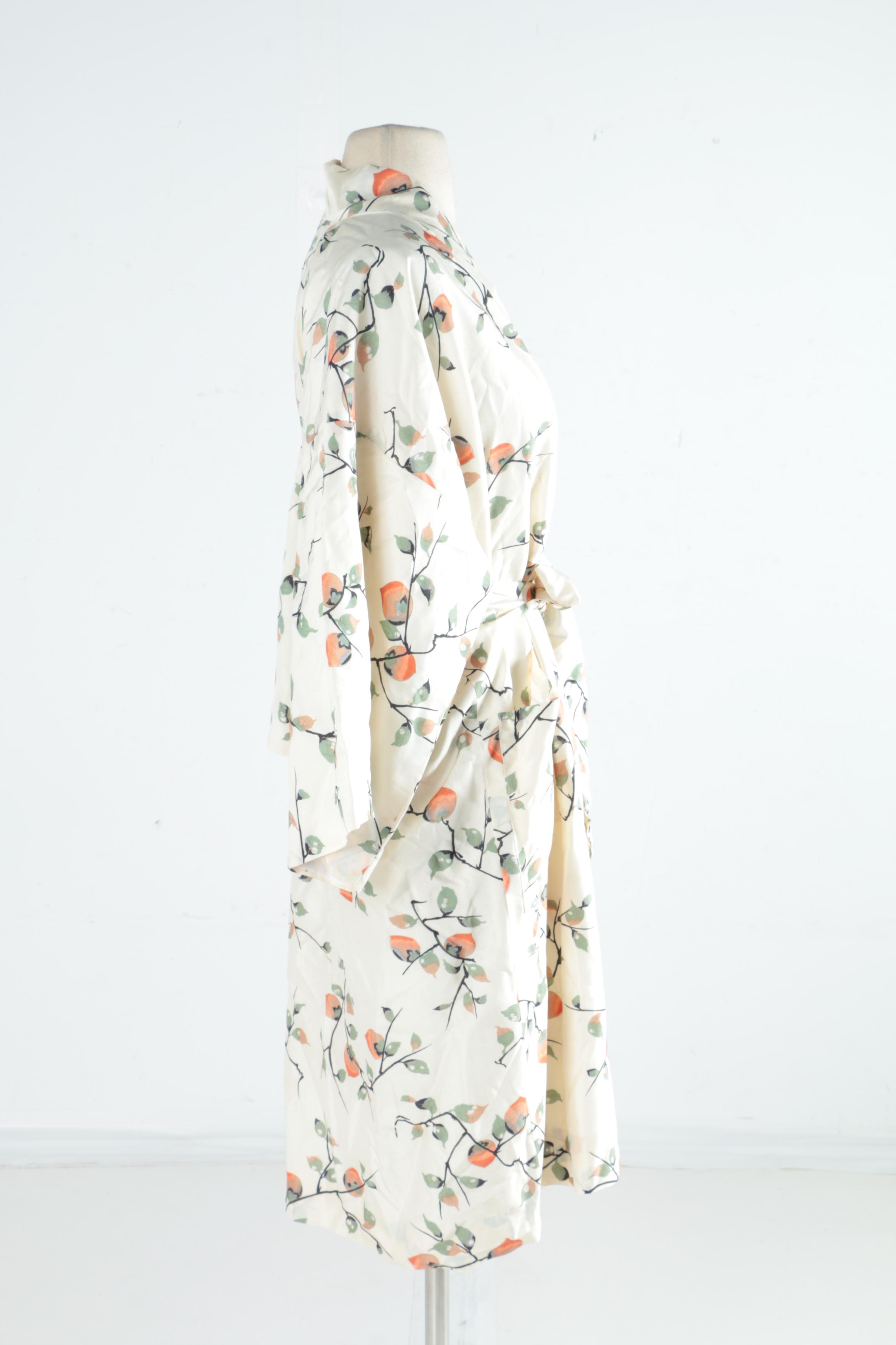 Women's Vintage Silk Robe