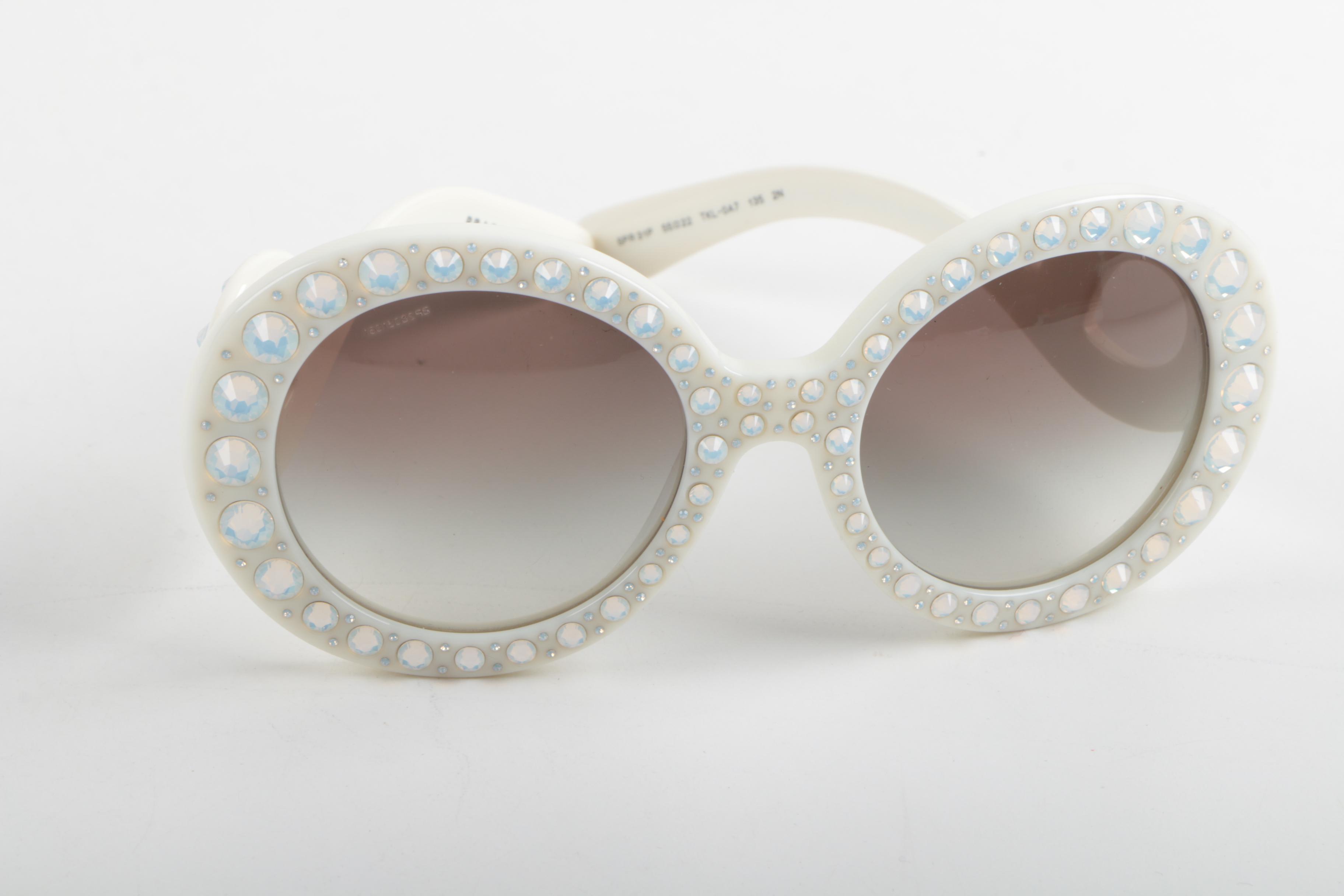 Women's Prada Baroque Sunglasses with Case