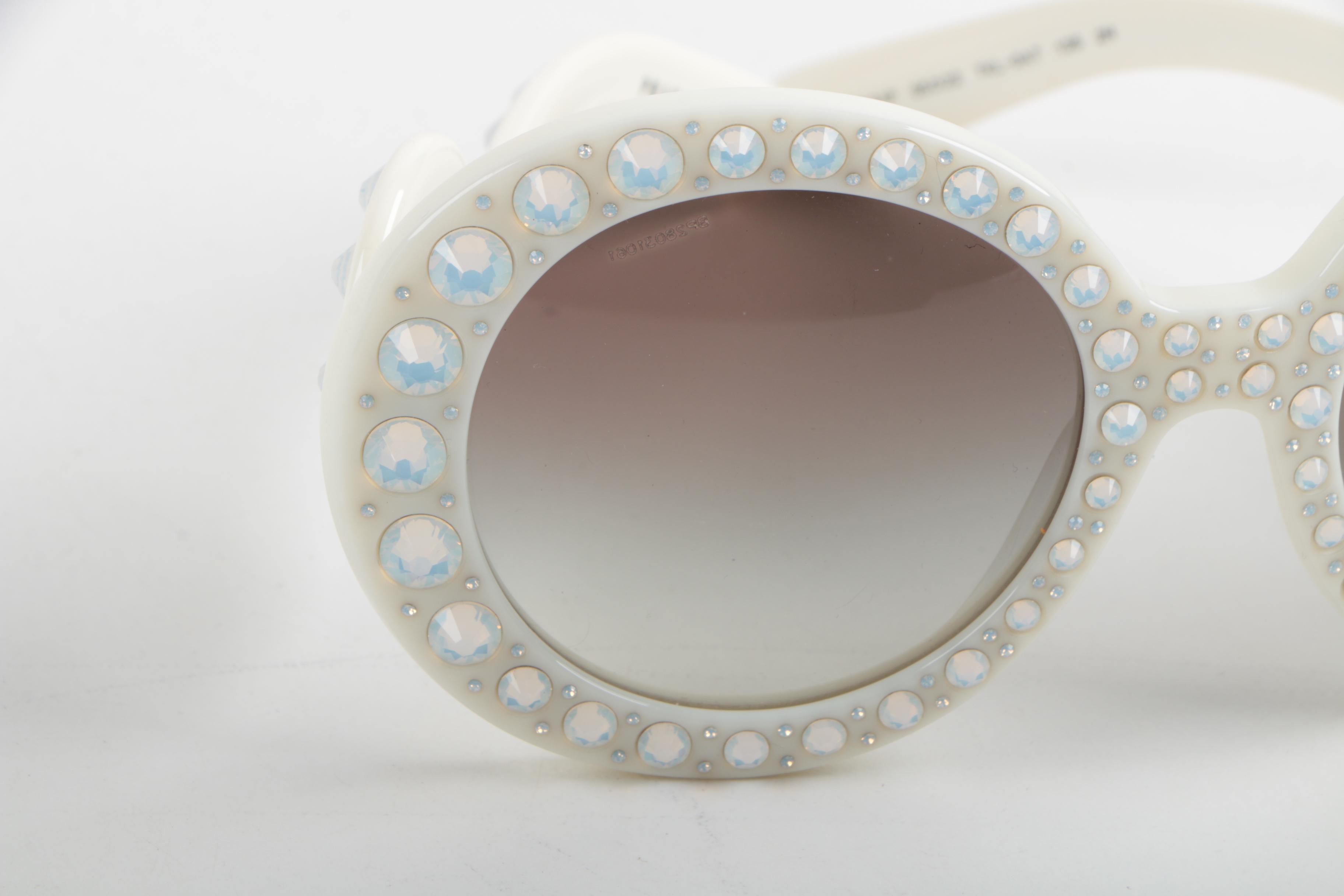 Women's Prada Baroque Sunglasses with Case