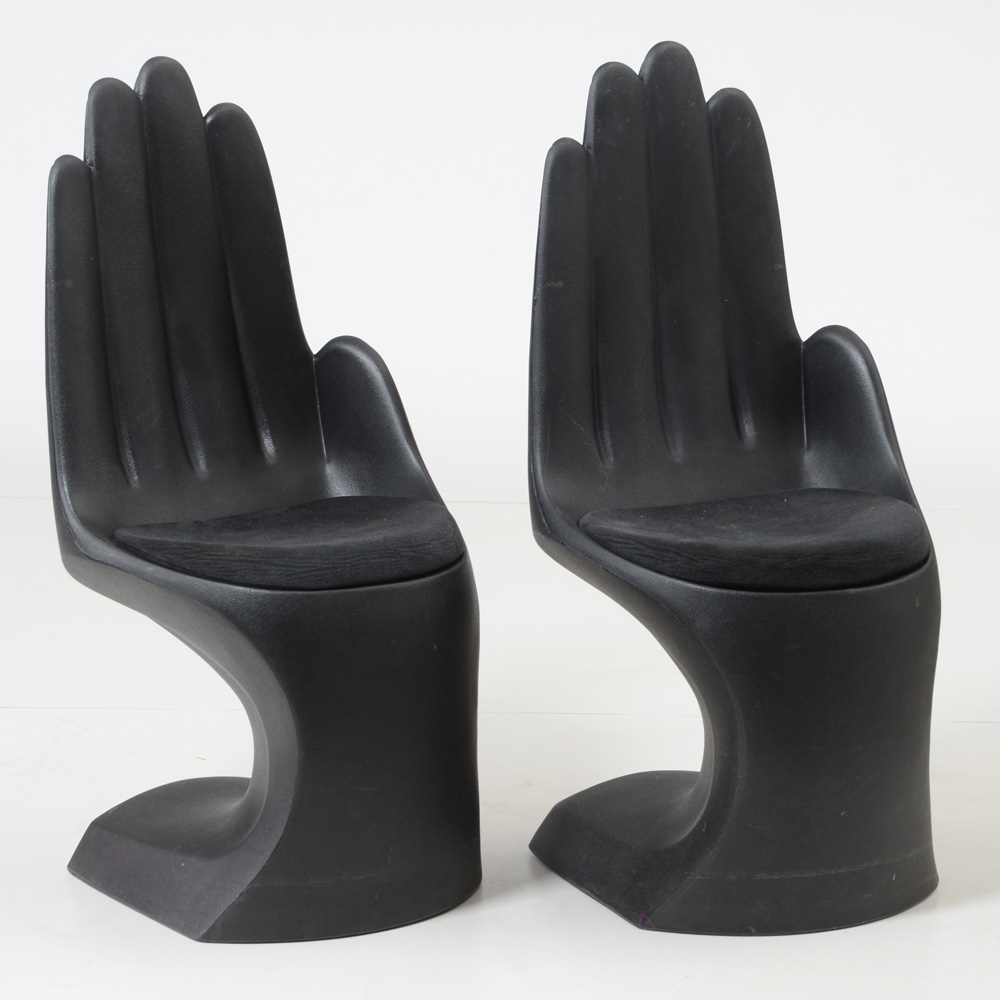 Modern Hand Shaped Chairs by European Touch Ltd.