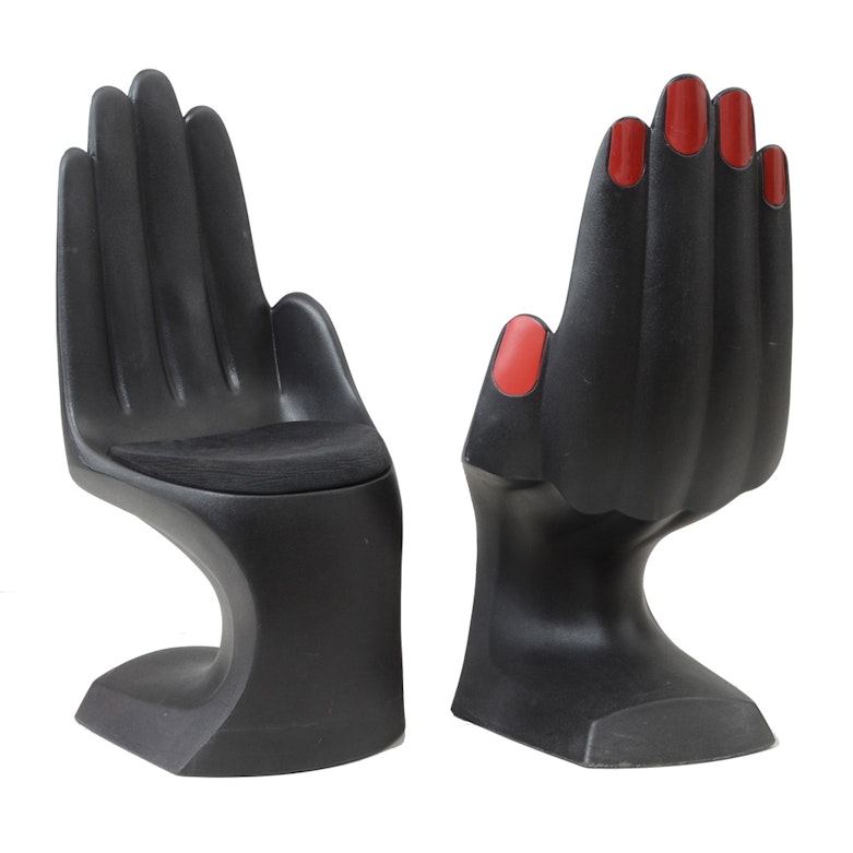 Modern Hand Shaped Chairs by European Touch EBTH - Main Image