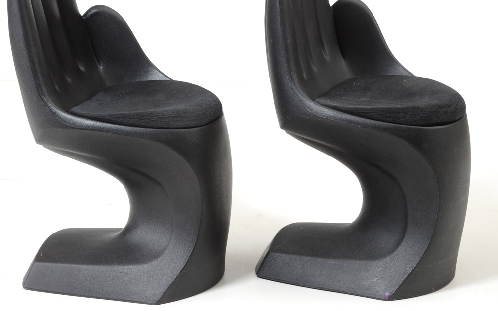 Modern Hand Shaped Chairs by European Touch Ltd.