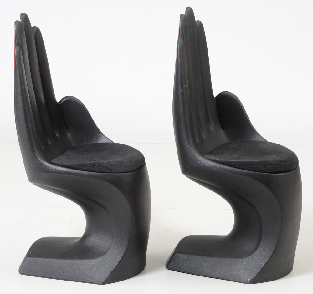 Modern Hand Shaped Chairs by European Touch Ltd.