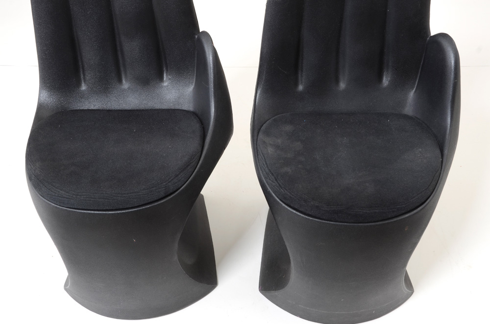 Modern Hand Shaped Chairs by European Touch Ltd.