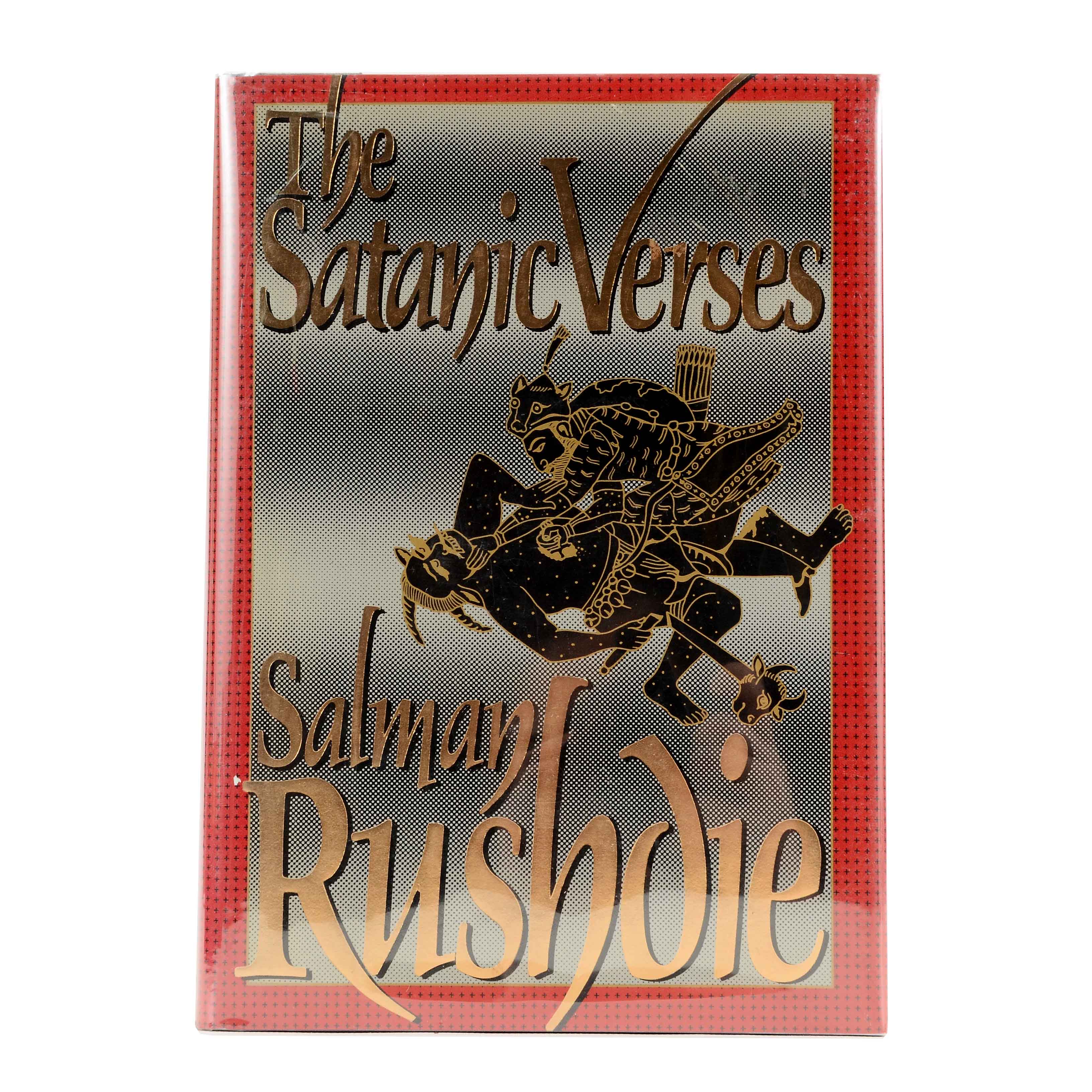 Signed First American Edition of "The Satanic Verses" by Salman Rushdie