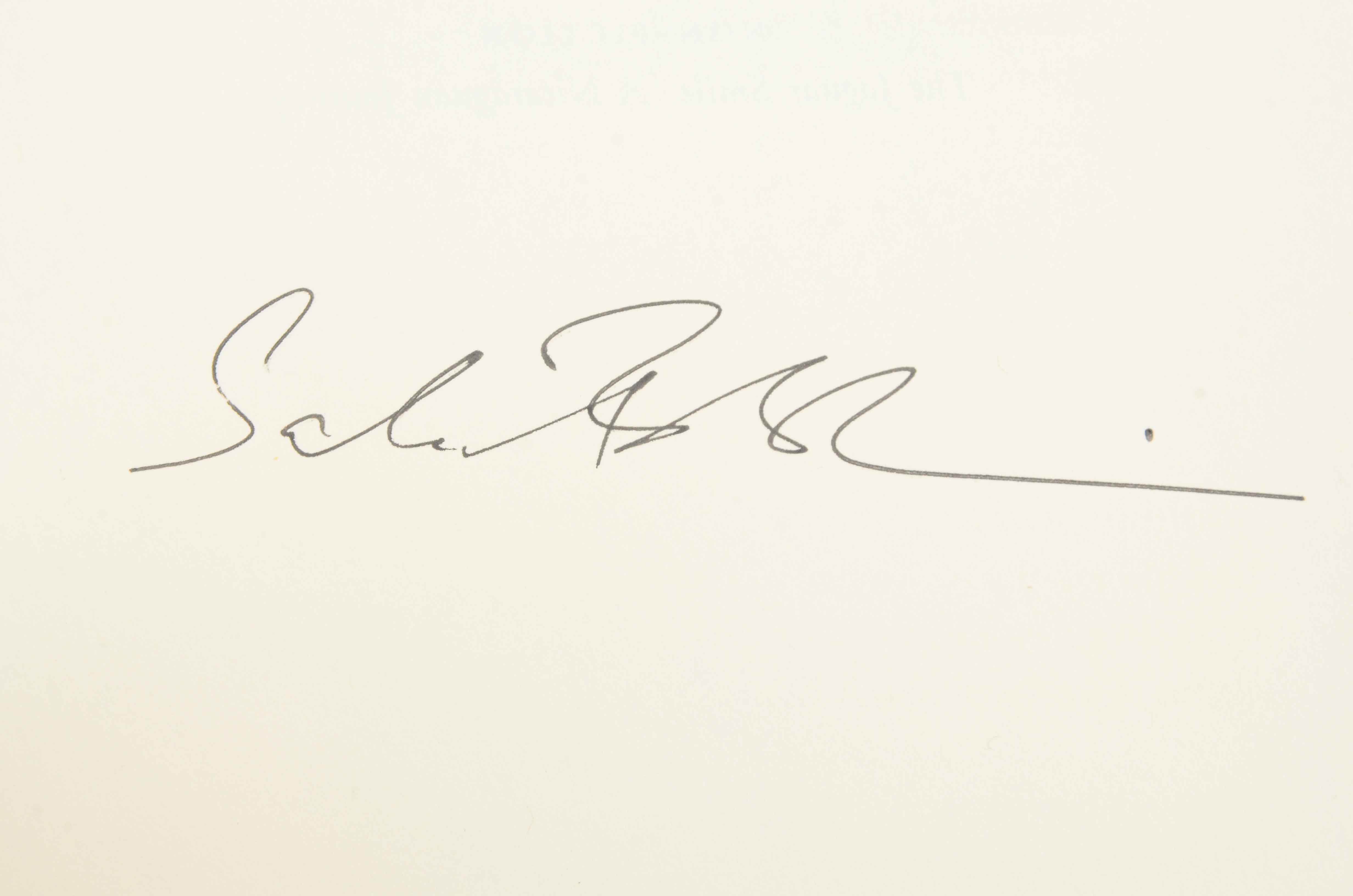 Signed First American Edition of "The Satanic Verses" by Salman Rushdie