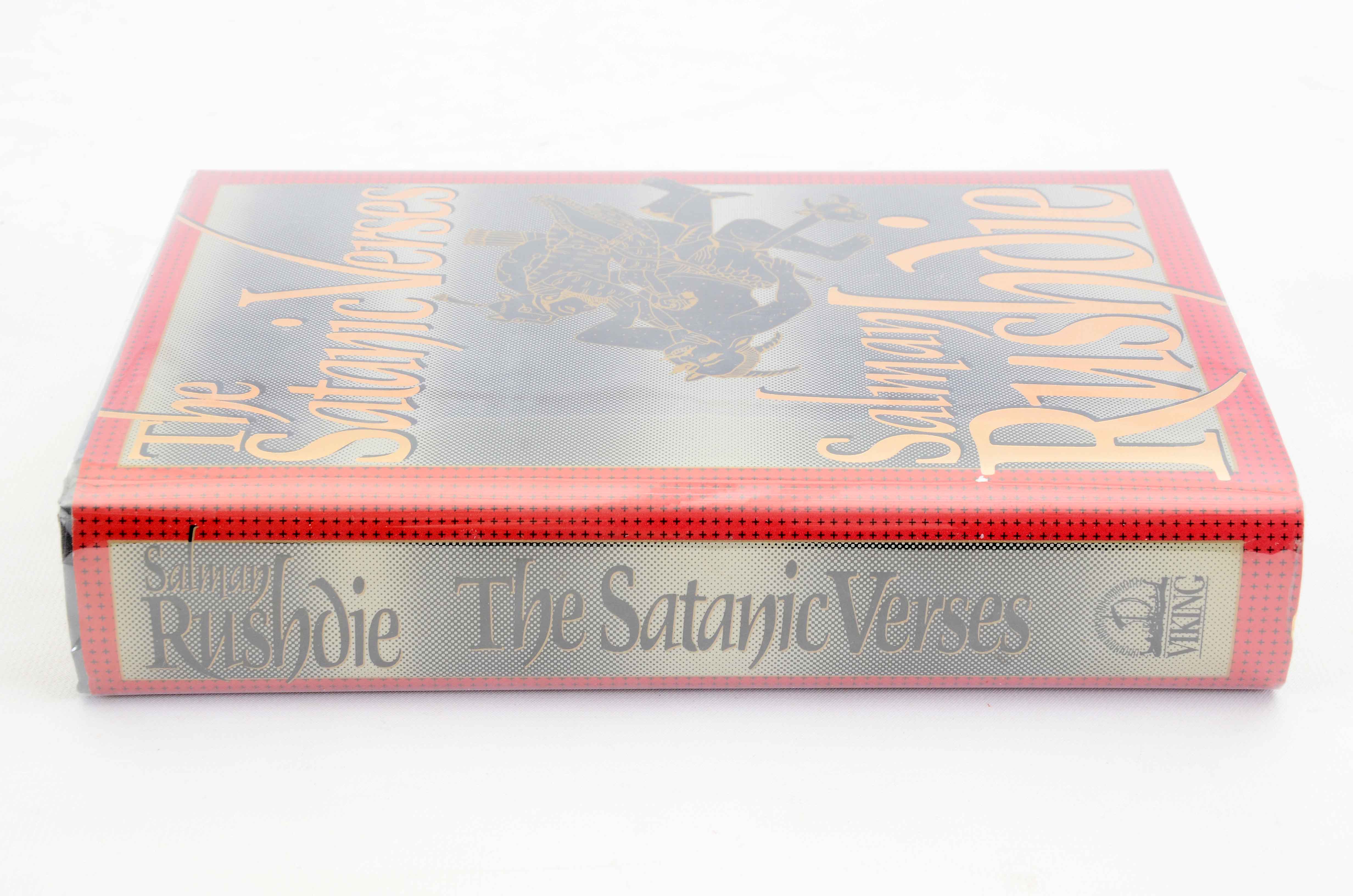 Signed First American Edition of "The Satanic Verses" by Salman Rushdie