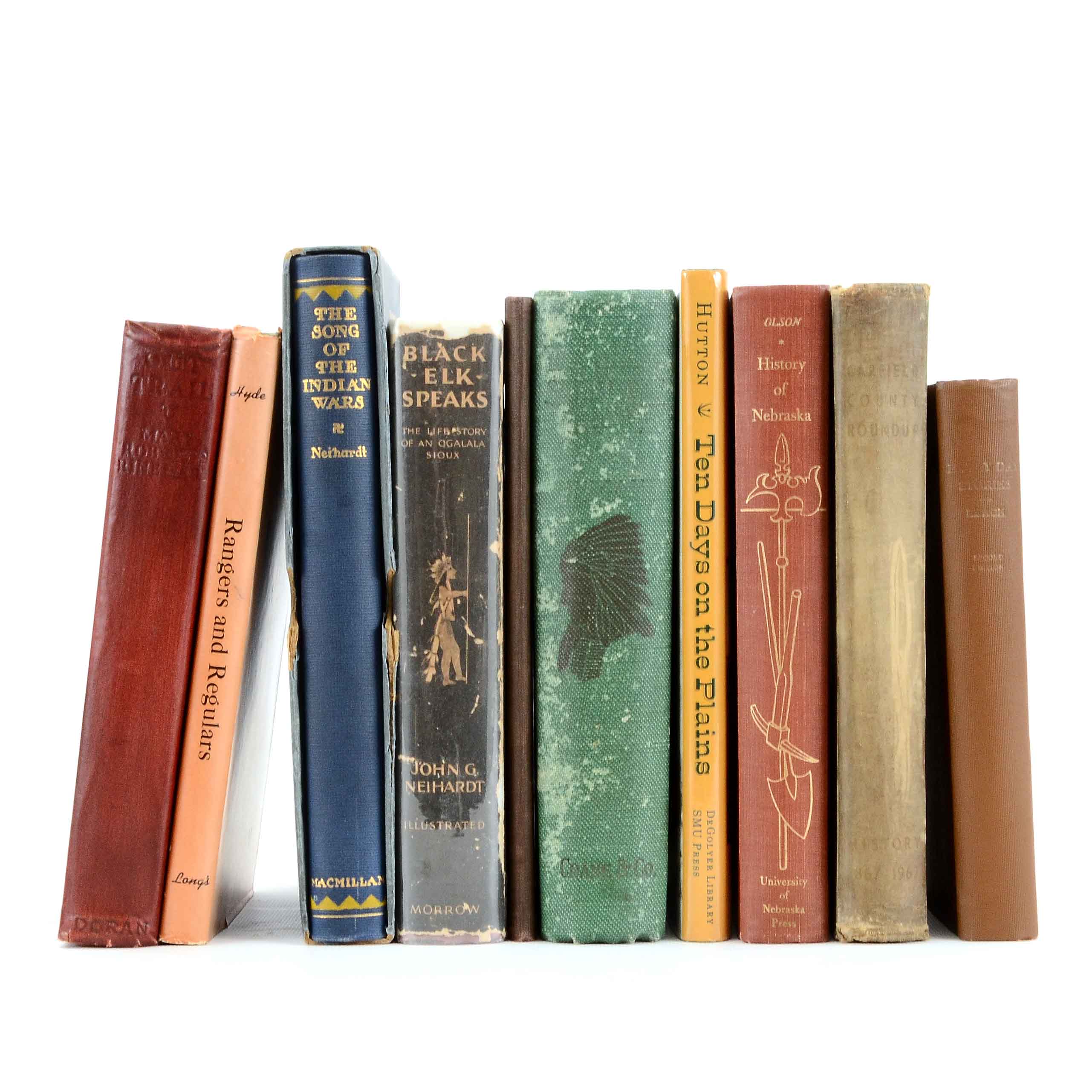 Vintage Nonfiction Books Relating to the American West